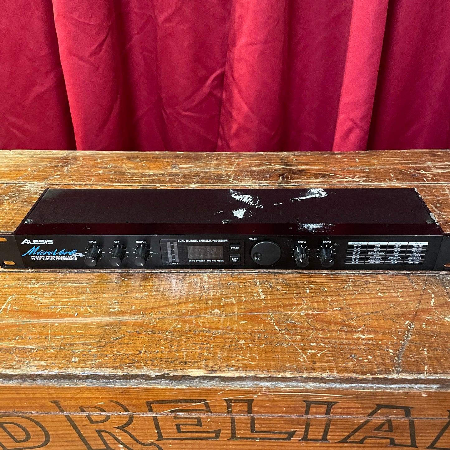 Alesis MicroVerb 4 18-Bit Multi Effects Signal Processor