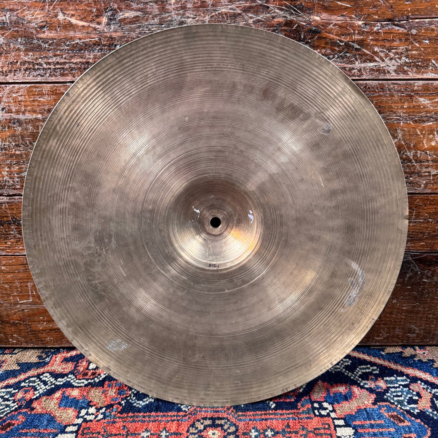 15" Zildjian A 1950s Small Stamp Medium Thin Fast Crash Cymbal 842g *Video Demo*