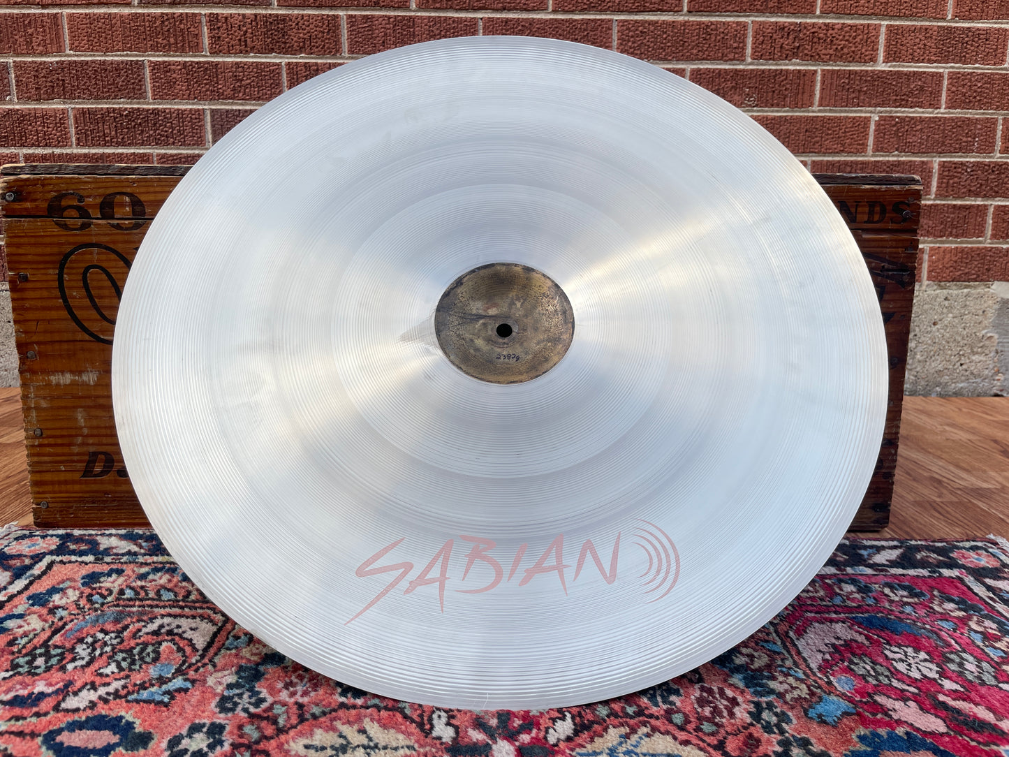 22" Sabian XSR Monarch Ride Cymbal 2382g *Video Demo*