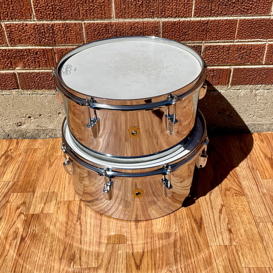 1960s Ludwig 13" & 14" No. 2359 Timbales Chrome