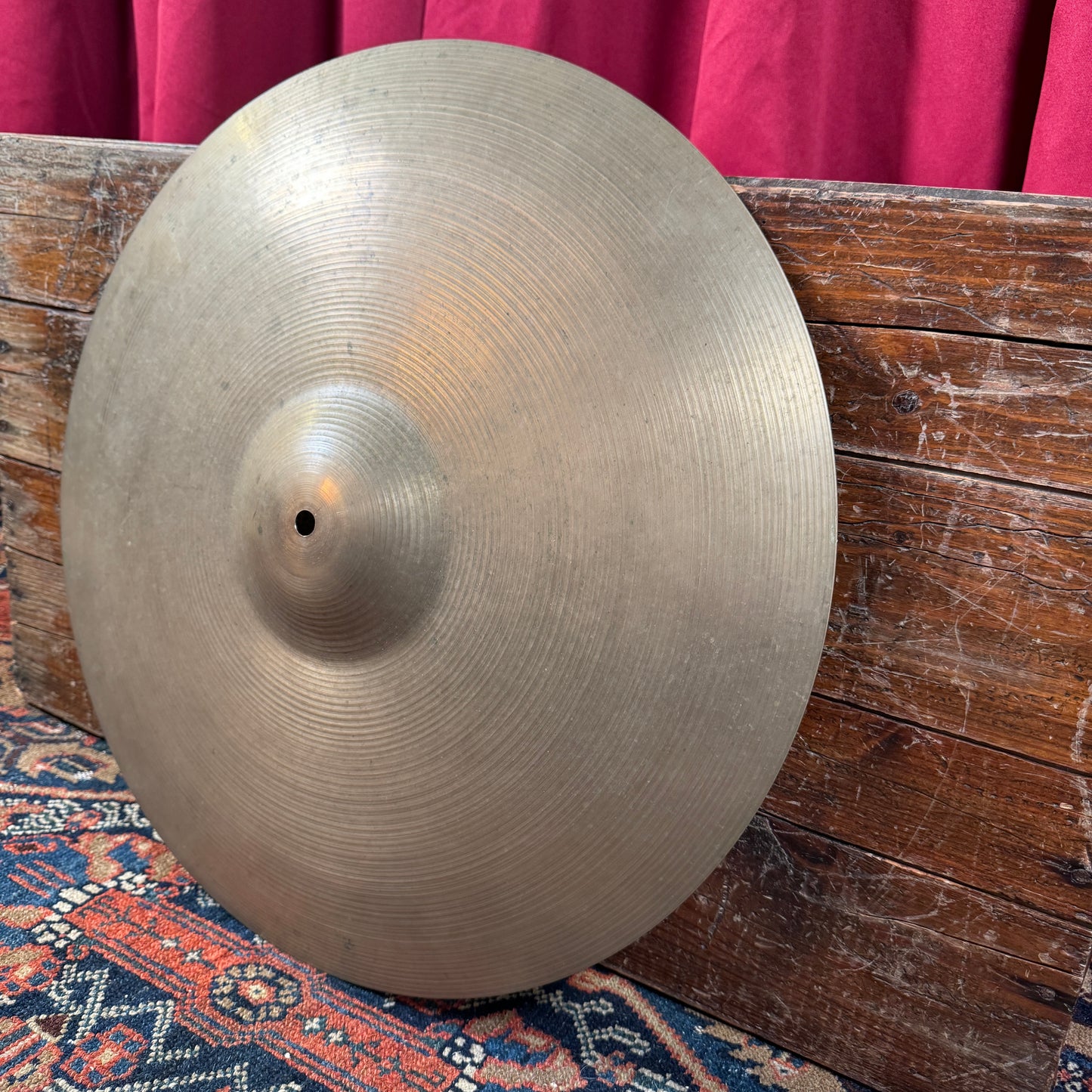 20" Zildjian A 1970s Ride Cymbal 2756g Hollow Logo *Video Demo*