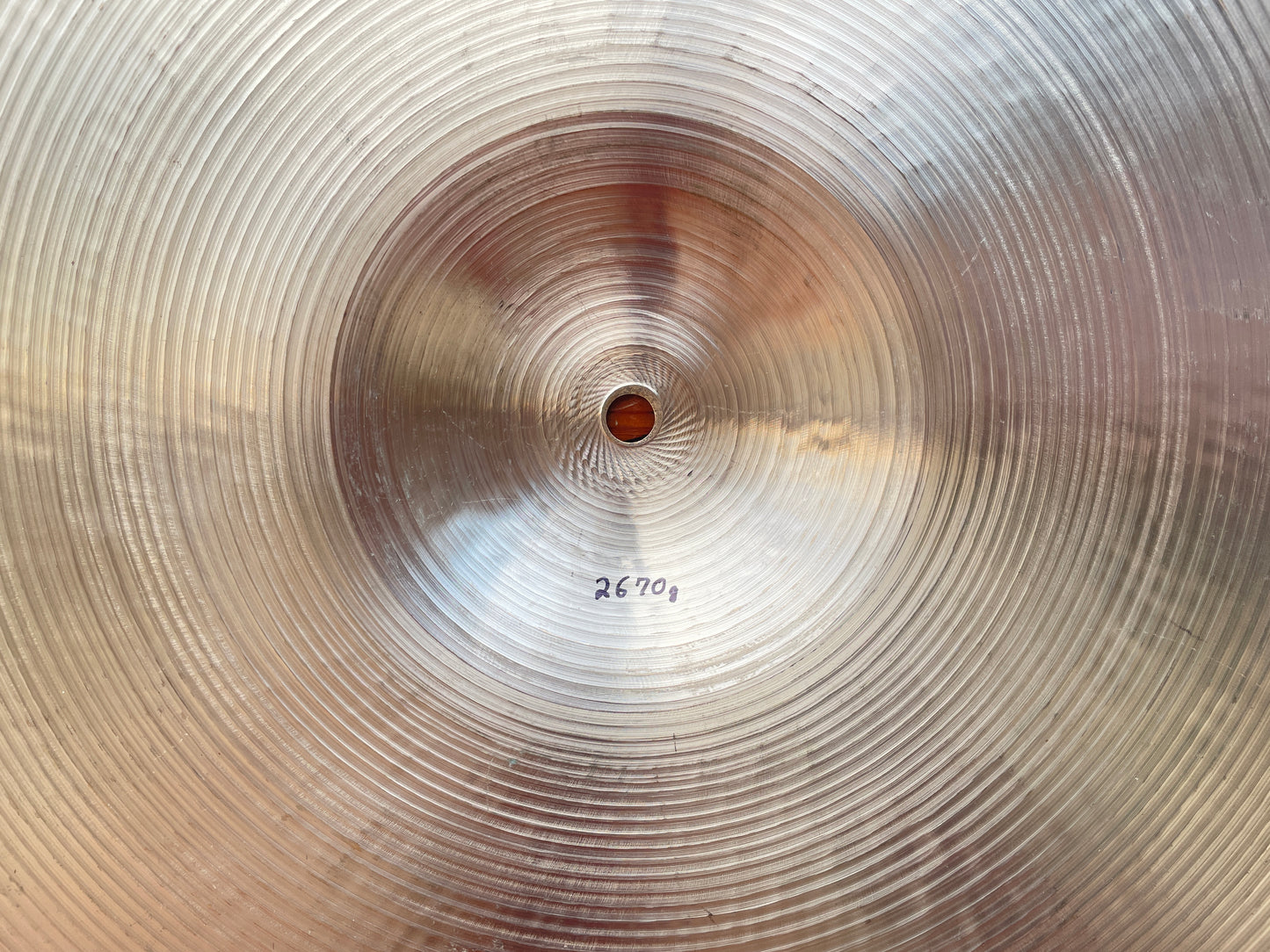 22" Zildjian K Jazz Ride Cymbal w/ Rivets IAK 2670g *Video Demo*