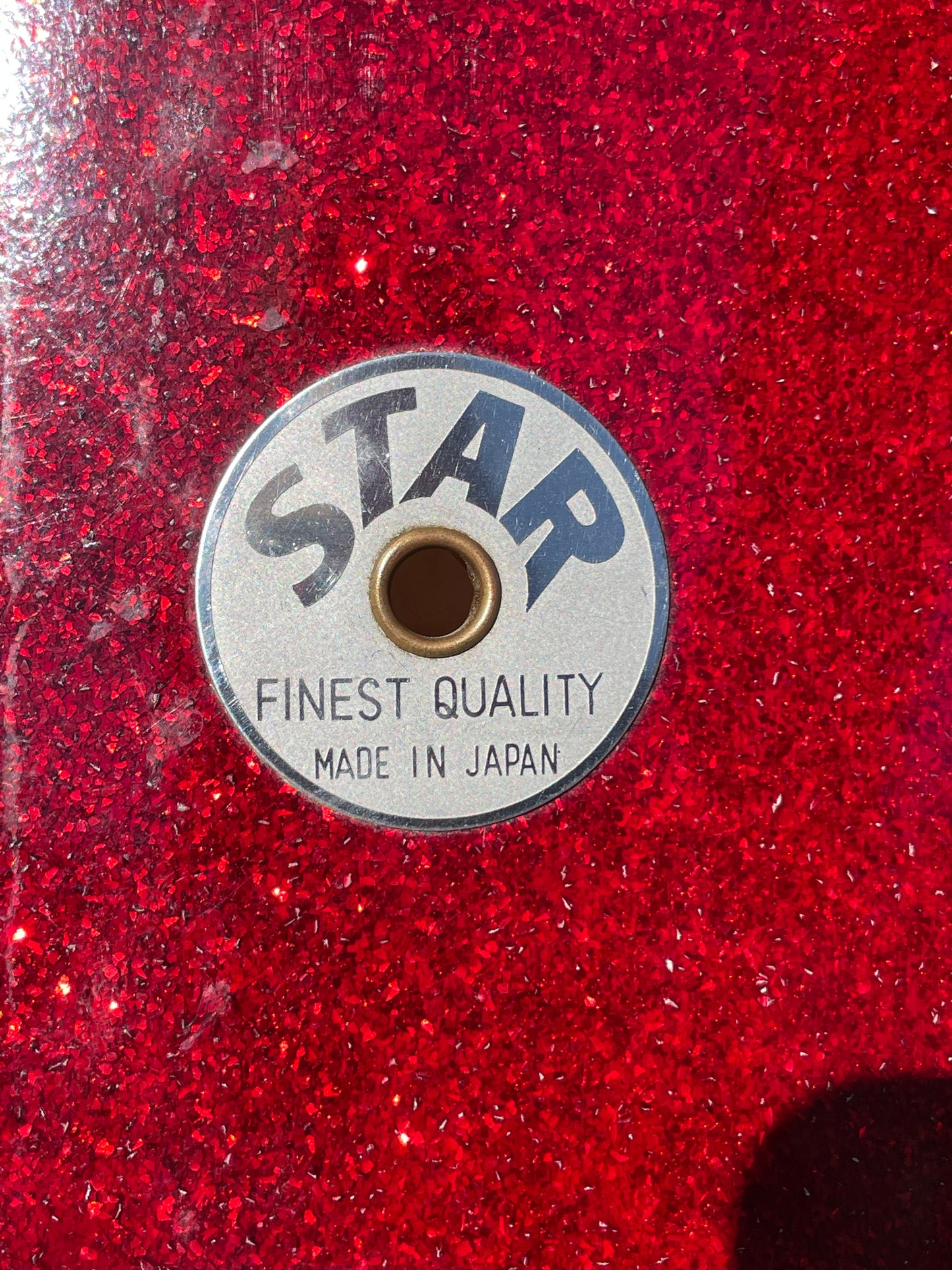 1960s Star 14x16 Bass Drum Red Sparkle MIJ Pre-Tama