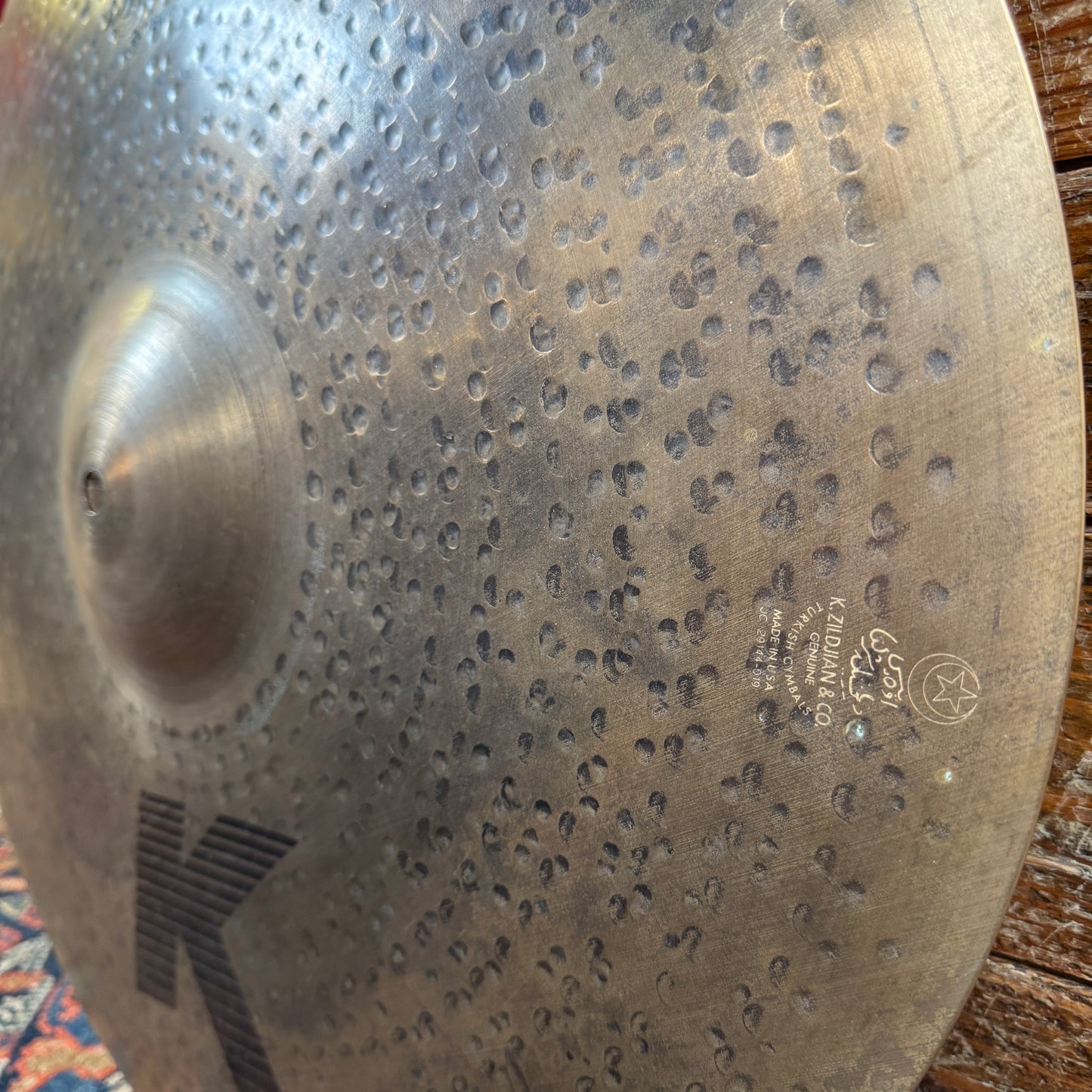 20" Zildjian K Custom Dry Ride Cymbal 3098g *Video Demo*