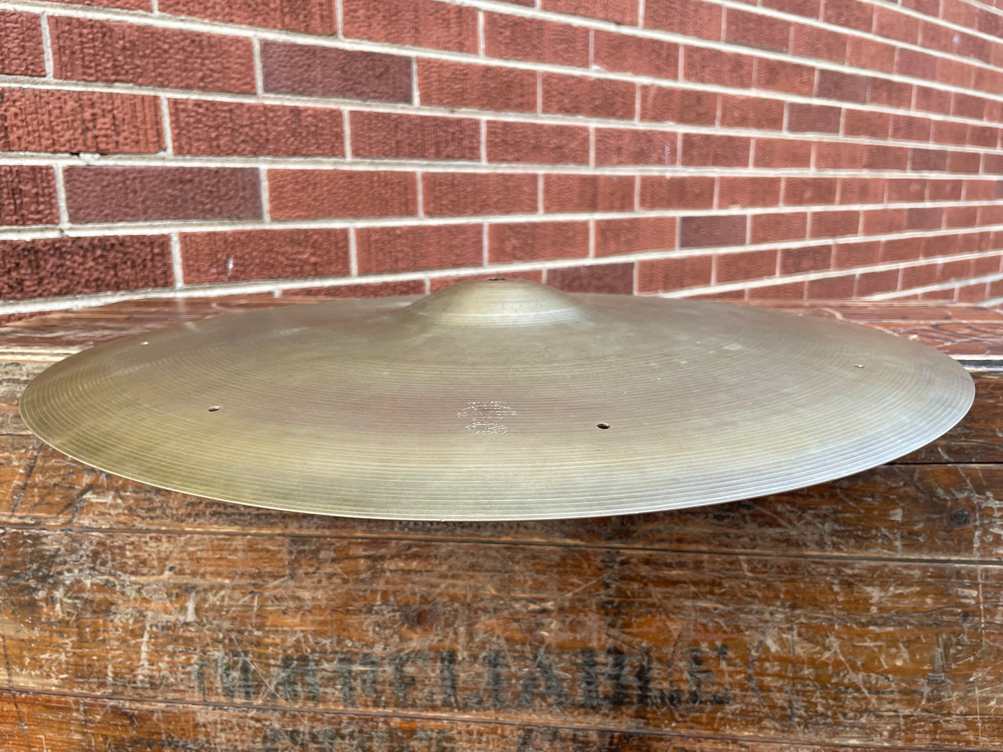 20" Zildjian A 1950s Small Stamp Sizzle Ride Cymbal 2040g *Video Demo*