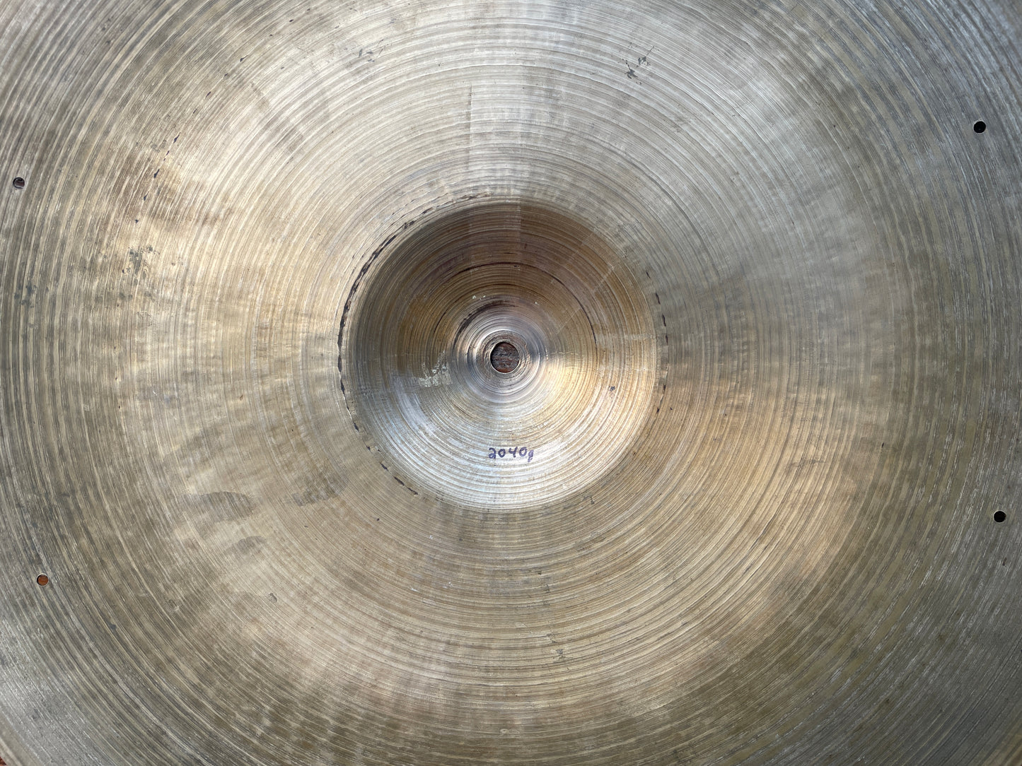 20" Zildjian A 1950s Small Stamp Sizzle Ride Cymbal 2040g *Video Demo*