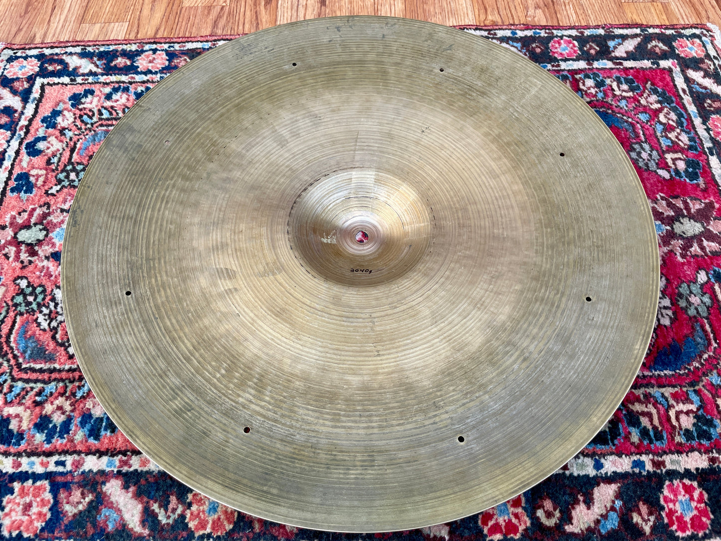 20" Zildjian A 1950s Small Stamp Sizzle Ride Cymbal 2040g *Video Demo*