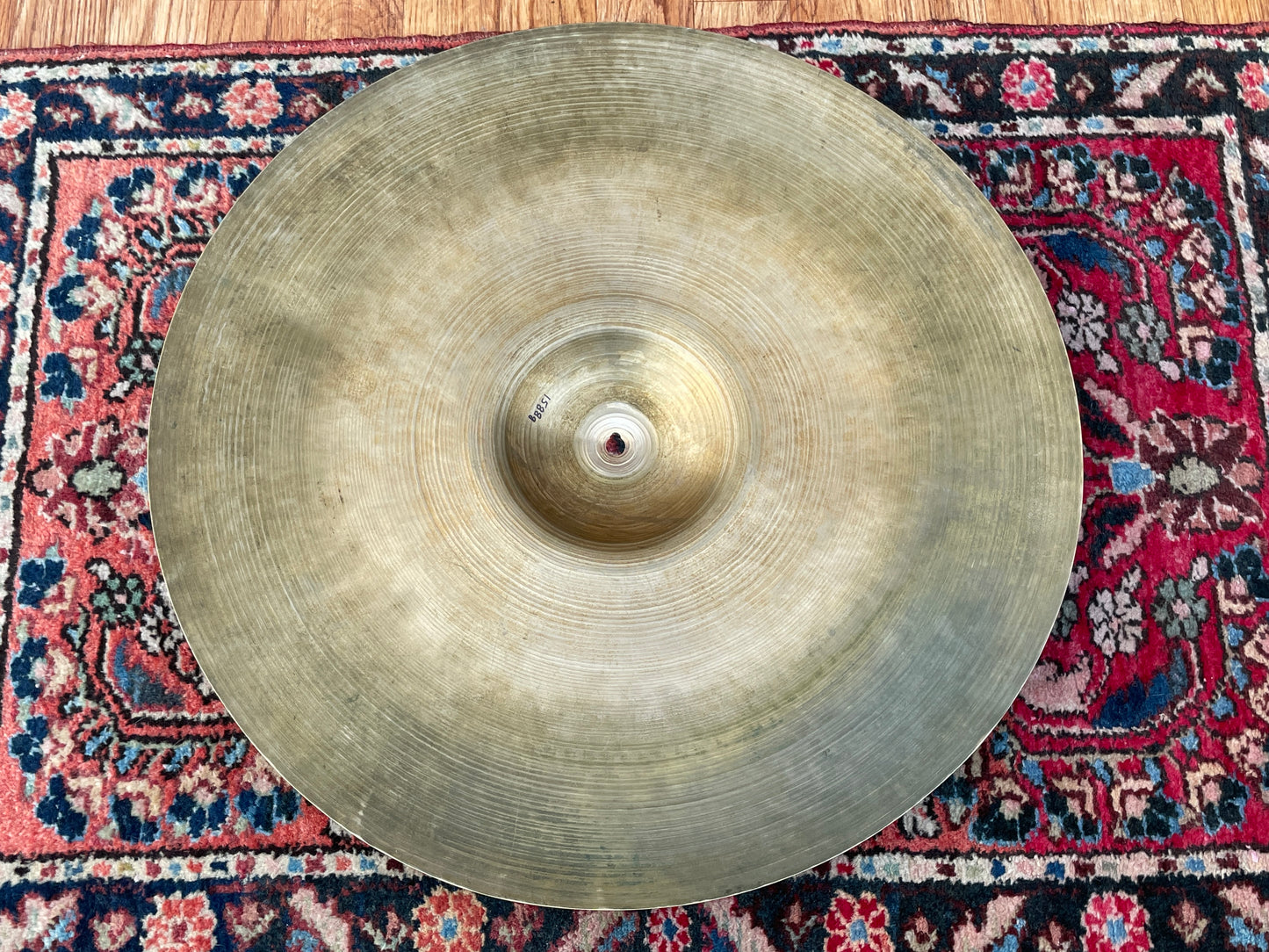 20" Zildjian A 1950s Small Stamp Ride Cymbal 1588g *Video Demo*