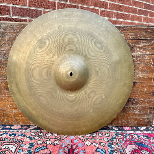 20" Zildjian A 1950s Small Stamp Ride Cymbal 1588g *Video Demo*