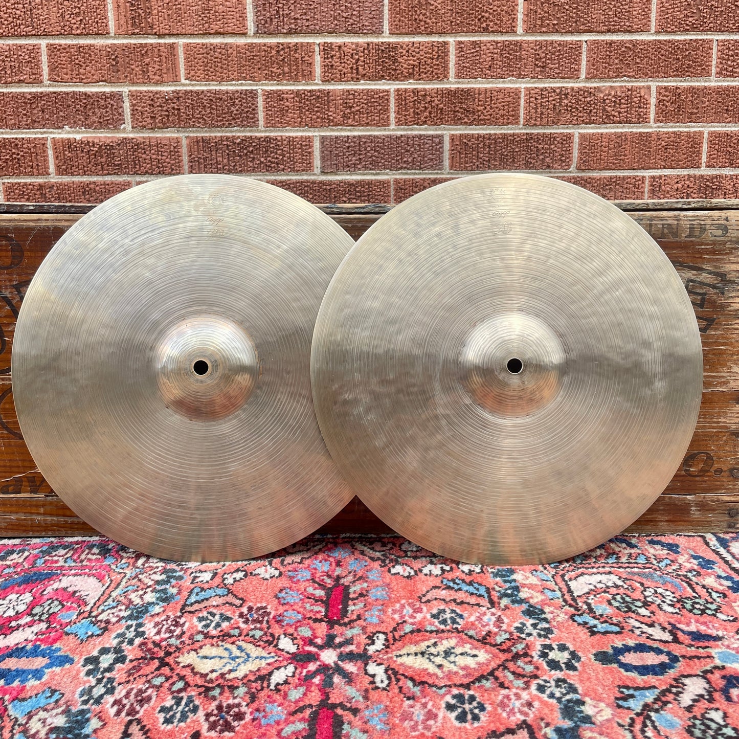 14" Istanbul Agop 30th Anniversary Hi-Hat Cymbal Pair 648g/677g *Video Demo*