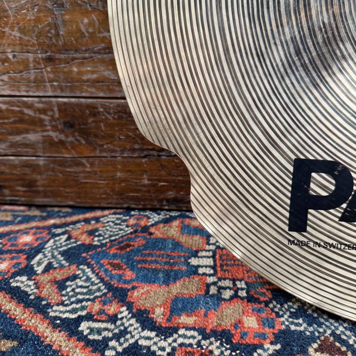 17" Paiste Signature Fast Crash Cymbal 1108g Repaired *Video Demo*