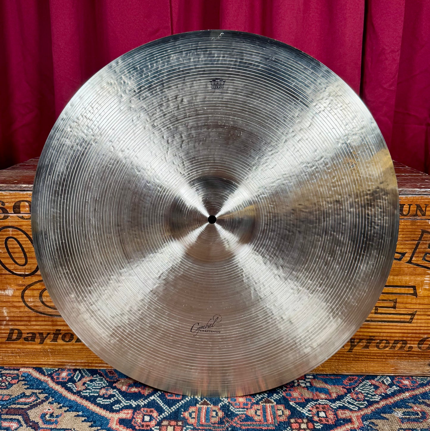 22" Royal Cymbals Cymbal Craftsman Nefertiti Style Ride 2721g *Video Demo*