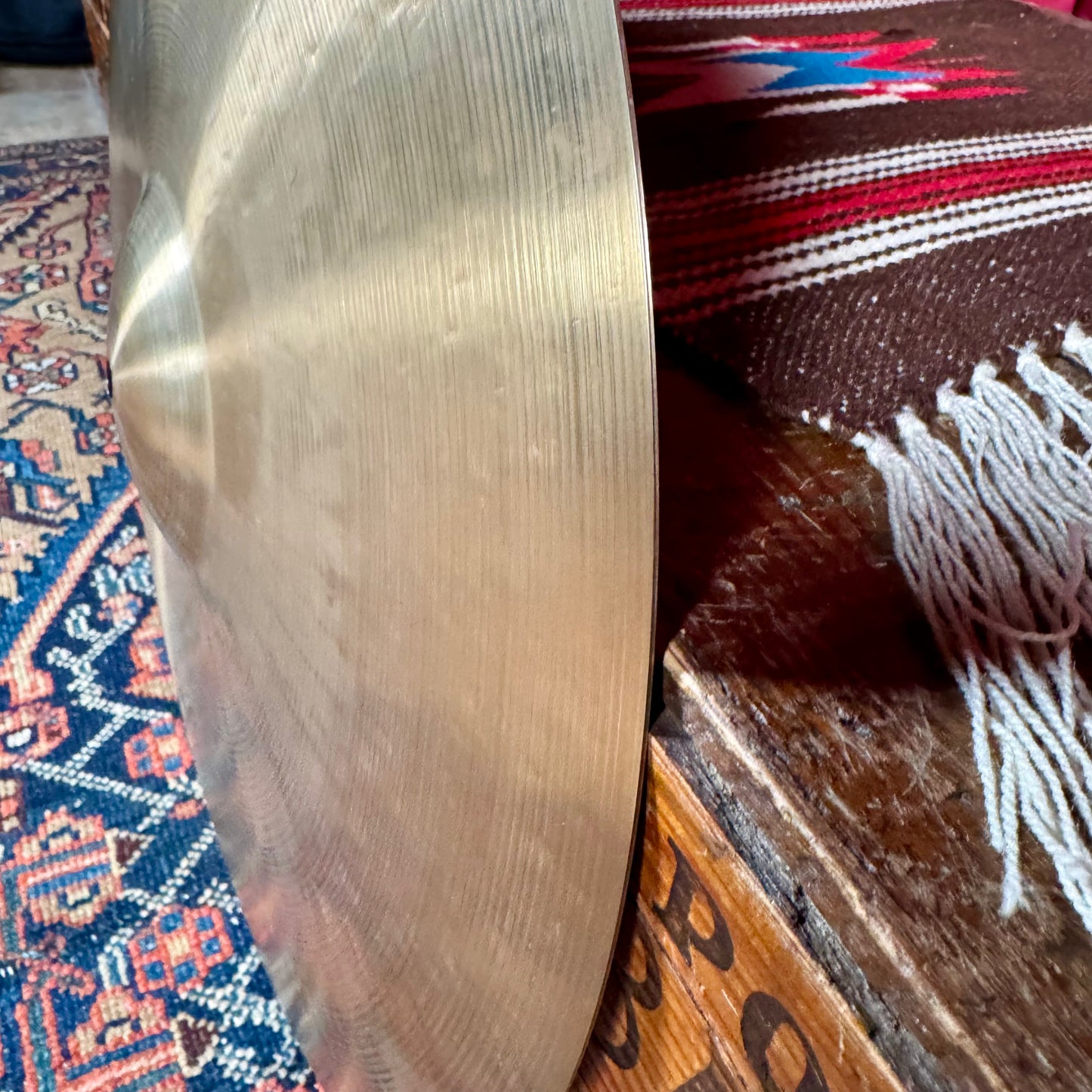 19" Royal Cymbals Cymbal Craftsman Crash Ride Patina Finish 1625g *Video Demo*