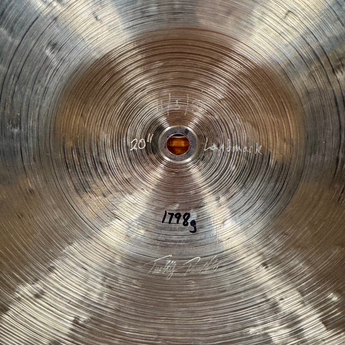 20" Timothy Roberts Landmark Ride Cymbal 1798g *Video Demo*