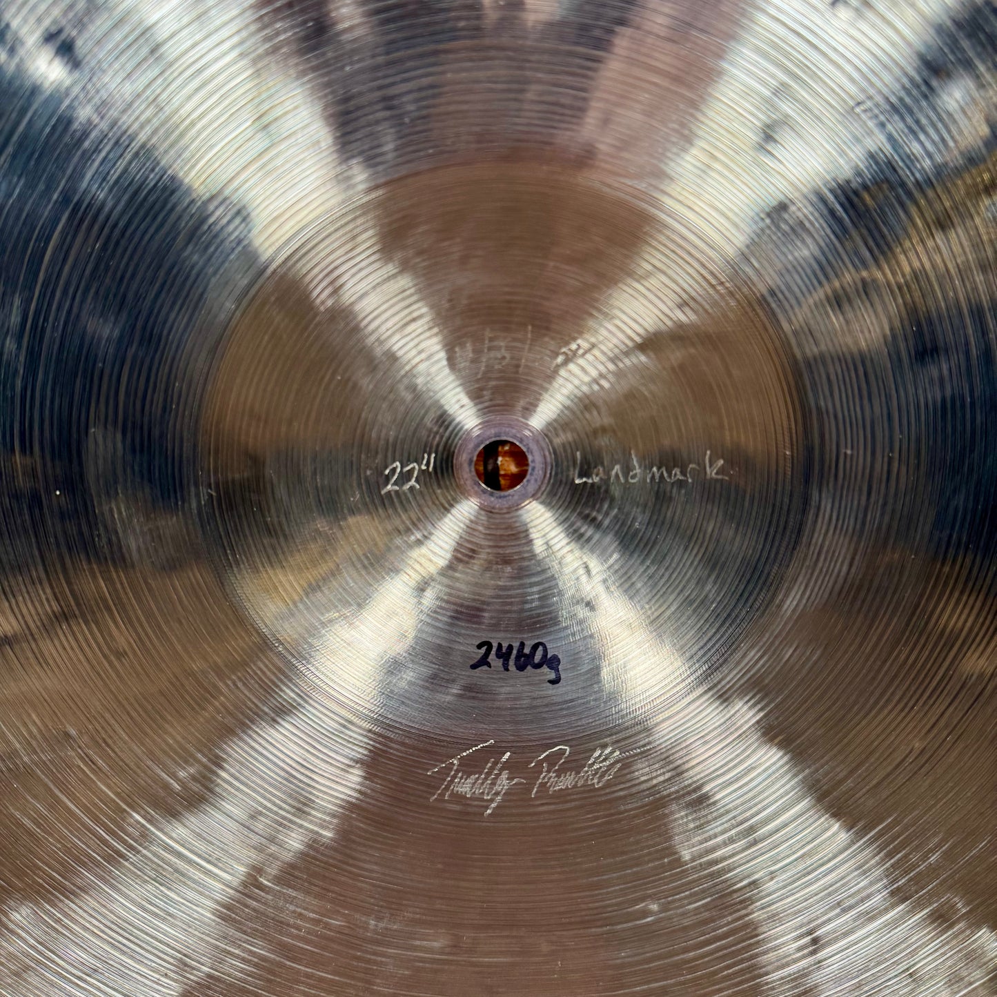 22" Timothy Roberts Landmark Ride Cymbal 2460g *Video Demo*