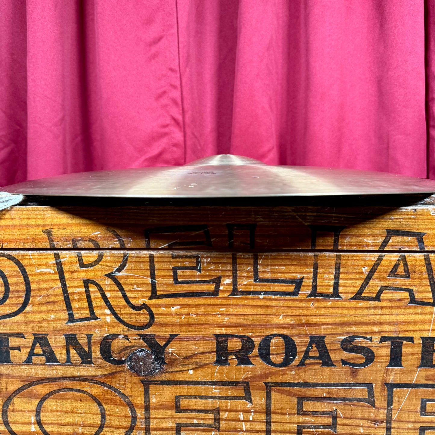 22" Royal Cymbals Cymbal Craftsman Crash Ride Cymbal Patina Finish 2534g *Video Demo*