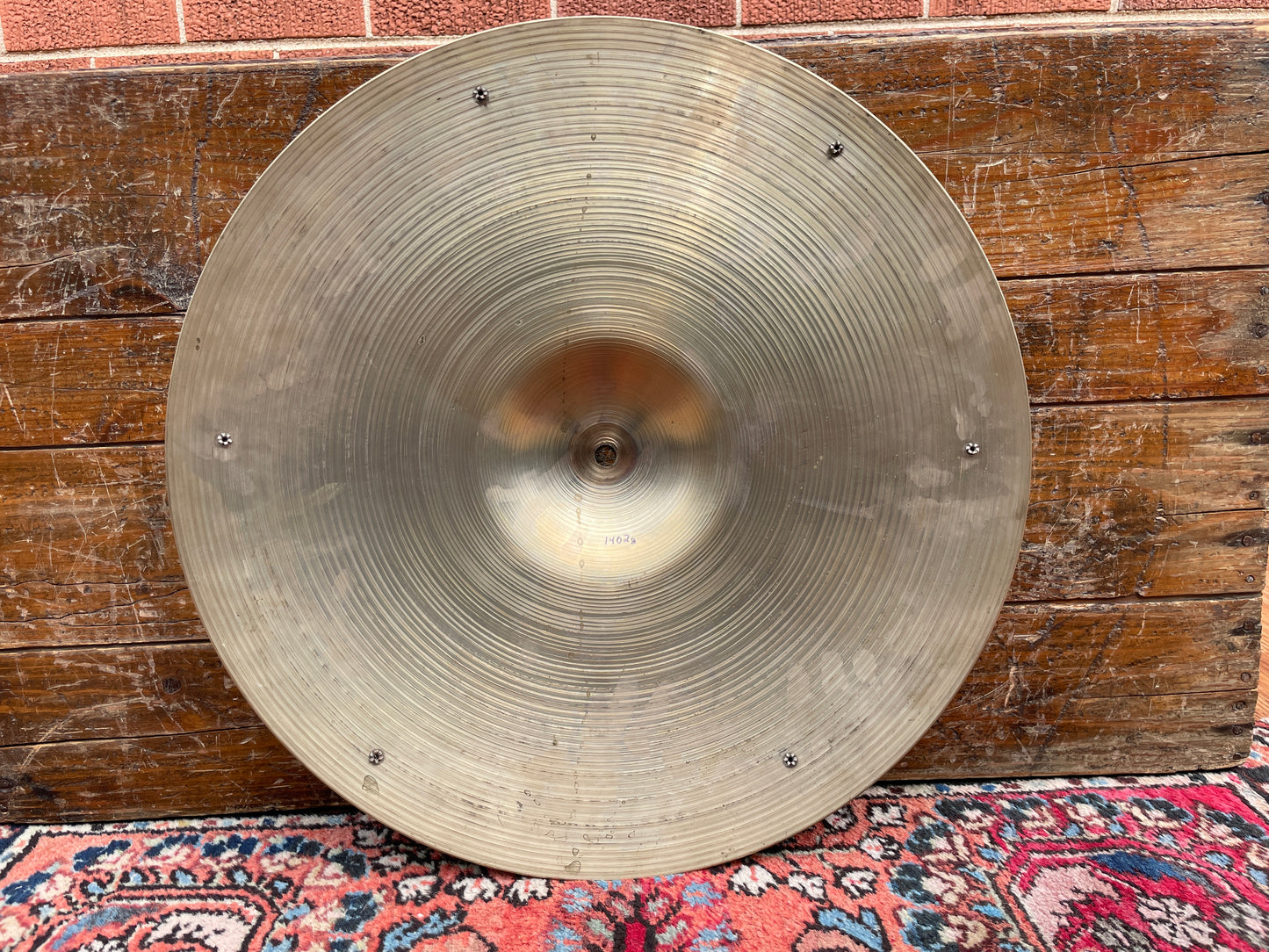18" Zildjian A 1960s Medium Thin Sizzle Crash Ride Cymbal 1402g *Video Demo*