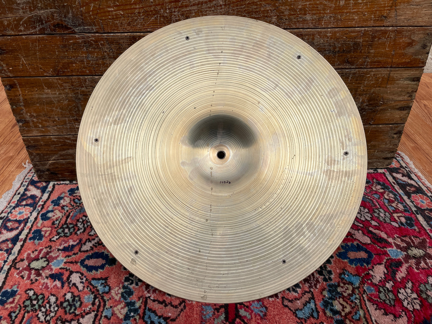 18" Zildjian A 1960s Medium Thin Sizzle Crash Ride Cymbal 1402g *Video Demo*