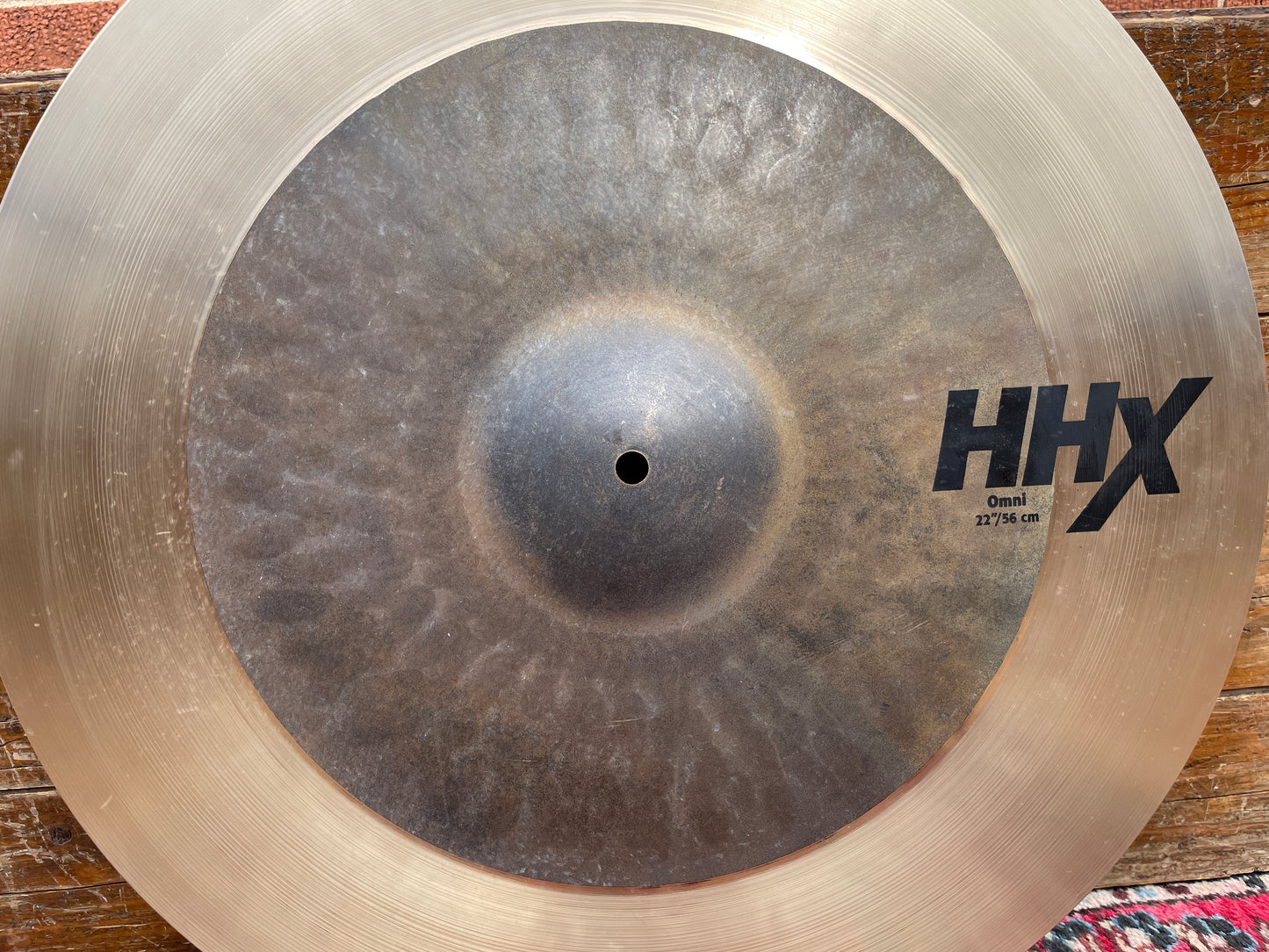 22" Sabian HHX Omni Crash Ride Jojo Mayer 2596g *Video Demo*