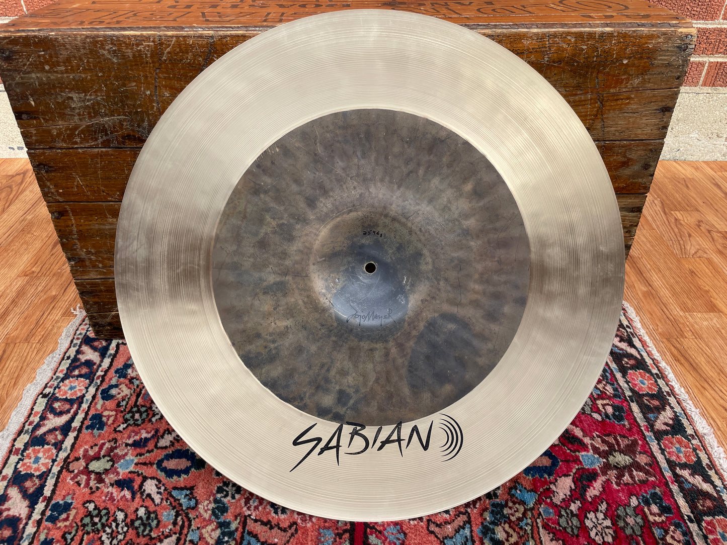 22" Sabian HHX Omni Crash Ride Jojo Mayer 2596g *Video Demo*