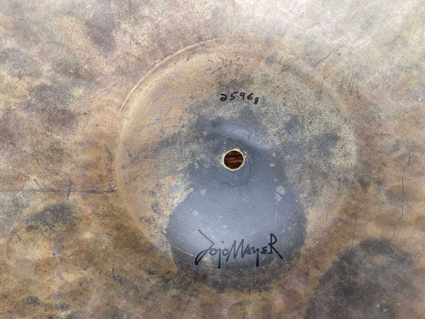 22" Sabian HHX Omni Crash Ride Jojo Mayer 2596g *Video Demo*