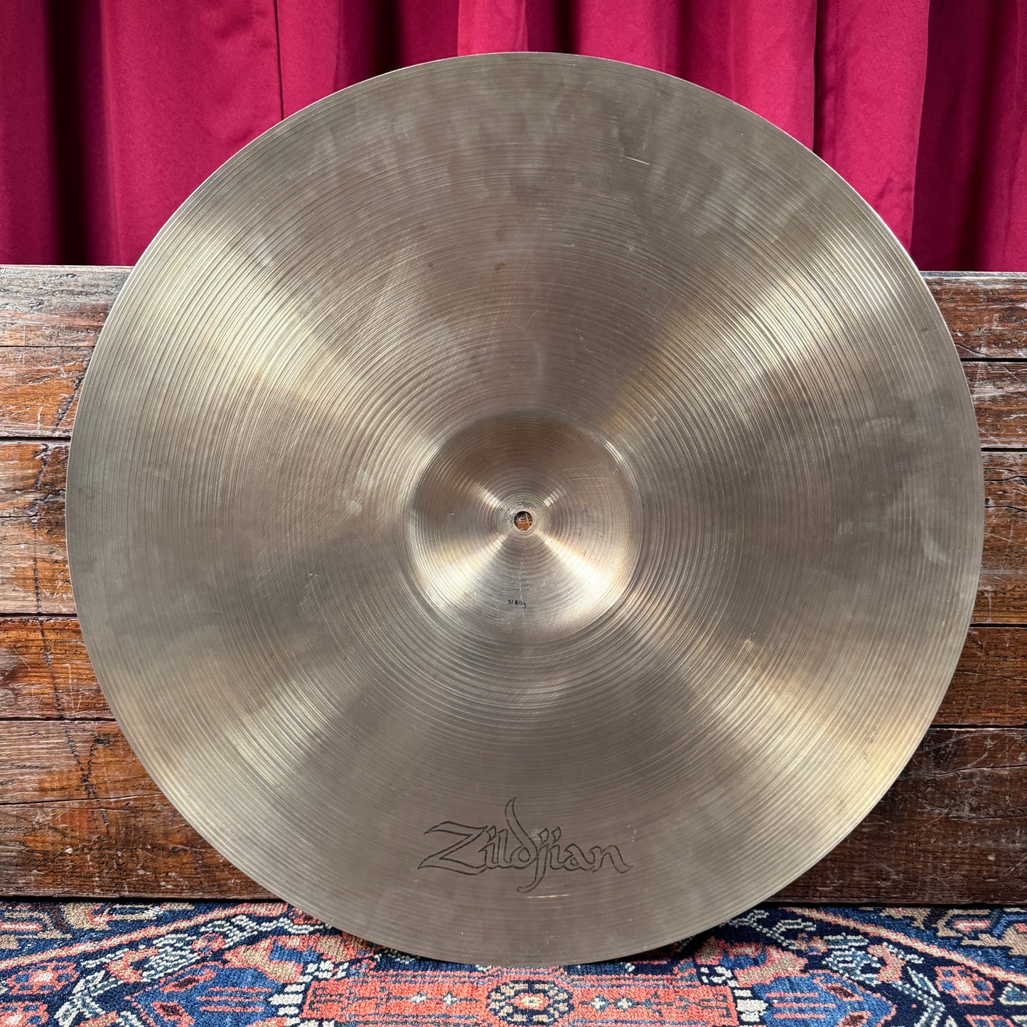 22" Zildjian A 1970s Ride Cymbal 3180g *Video Demo*