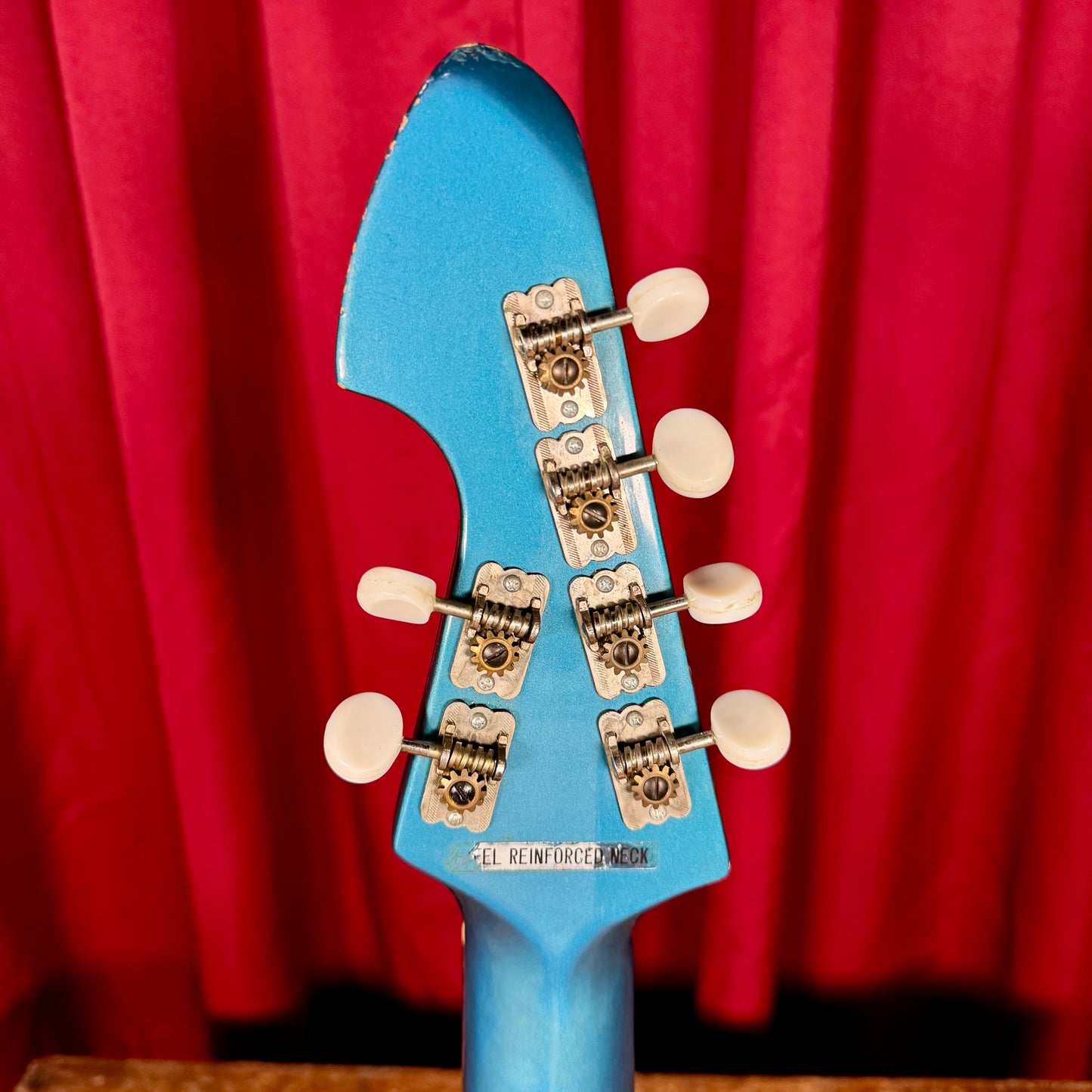 1965 Teisco Del Rey ET-201 Electric Guitar Blue