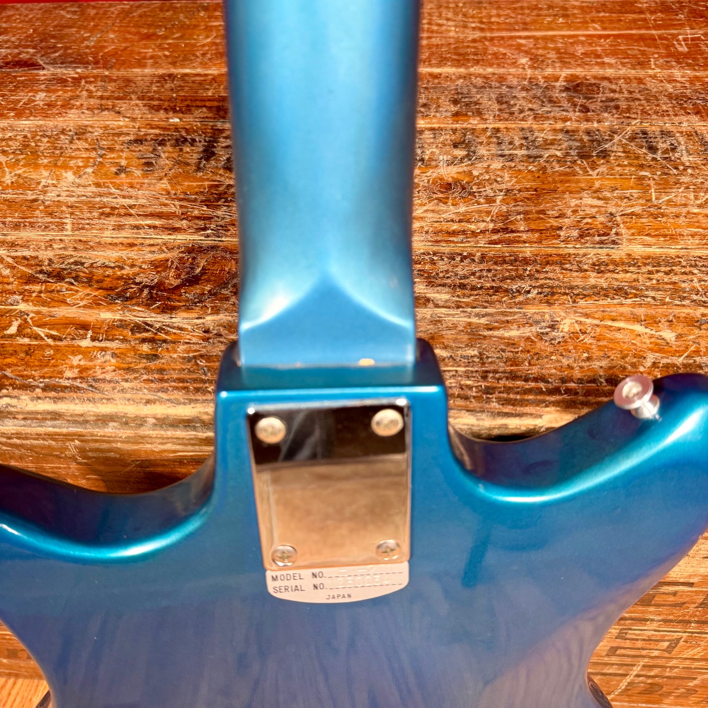 1965 Teisco Del Rey ET-201 Electric Guitar Blue