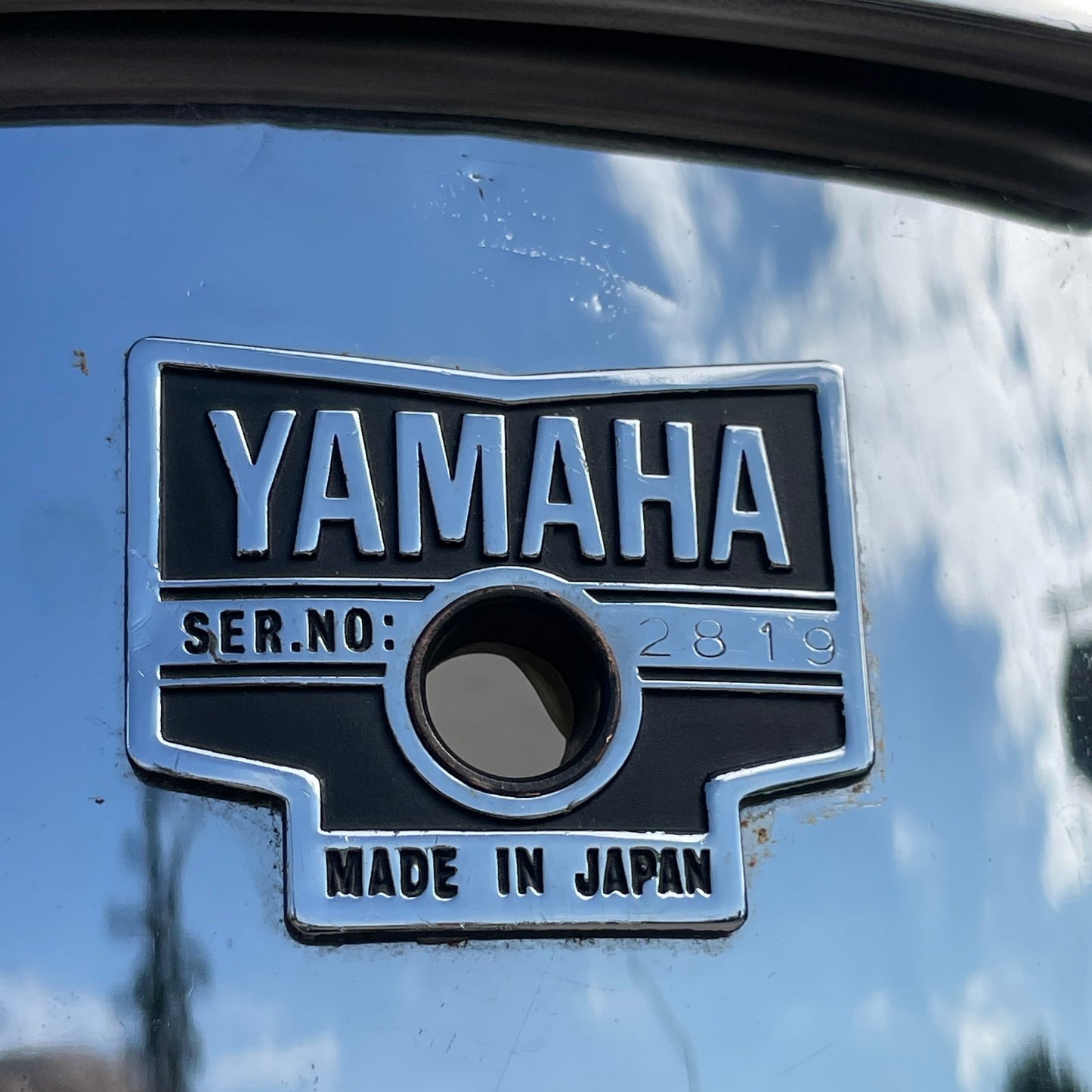 1970s Yamaha SD-5 5x14 Snare Drum Chrome Rewrap