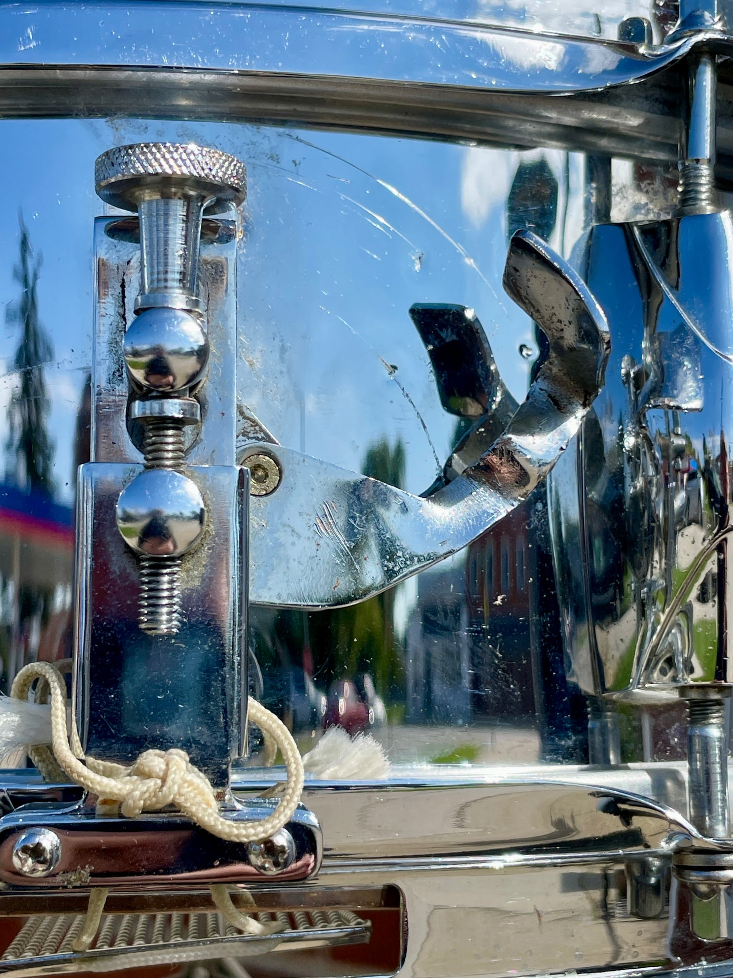 1970s Yamaha SD-5 5x14 Snare Drum Chrome Rewrap