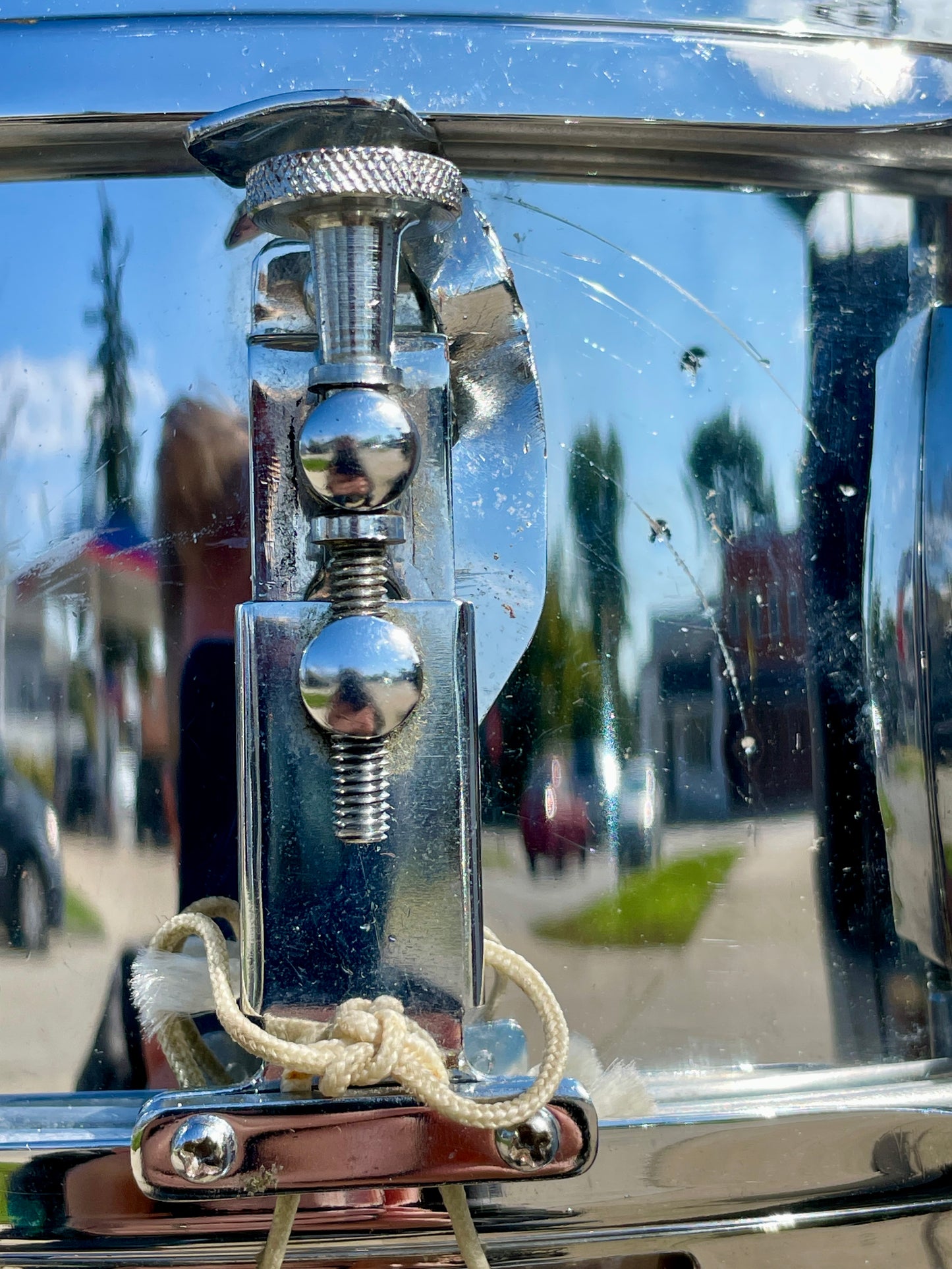 1970s Yamaha SD-5 5x14 Snare Drum Chrome Rewrap