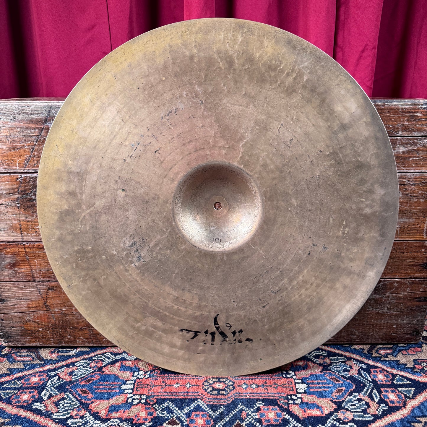 22" Zildjian K Custom Ride Cymbal 3378g *Video Demo*