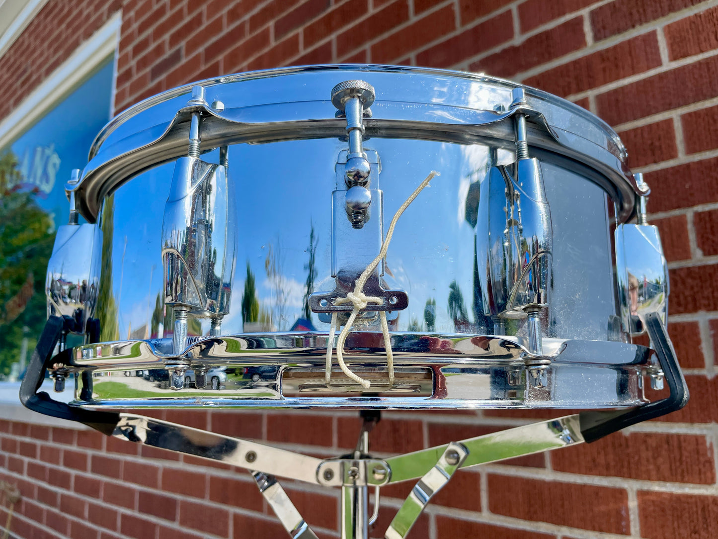 1970s Yamaha SD-5 5x14 Snare Drum Chrome Rewrap