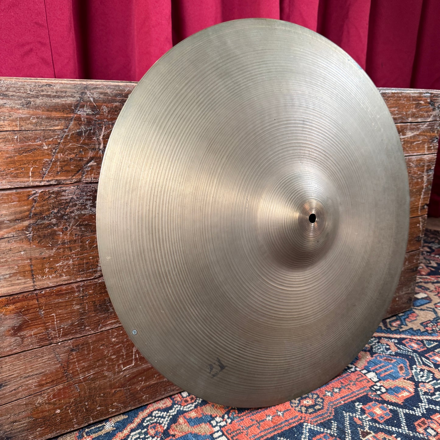 21" Zildjian A 1970s Rock Ride Cymbal 2822g *Video Demo*
