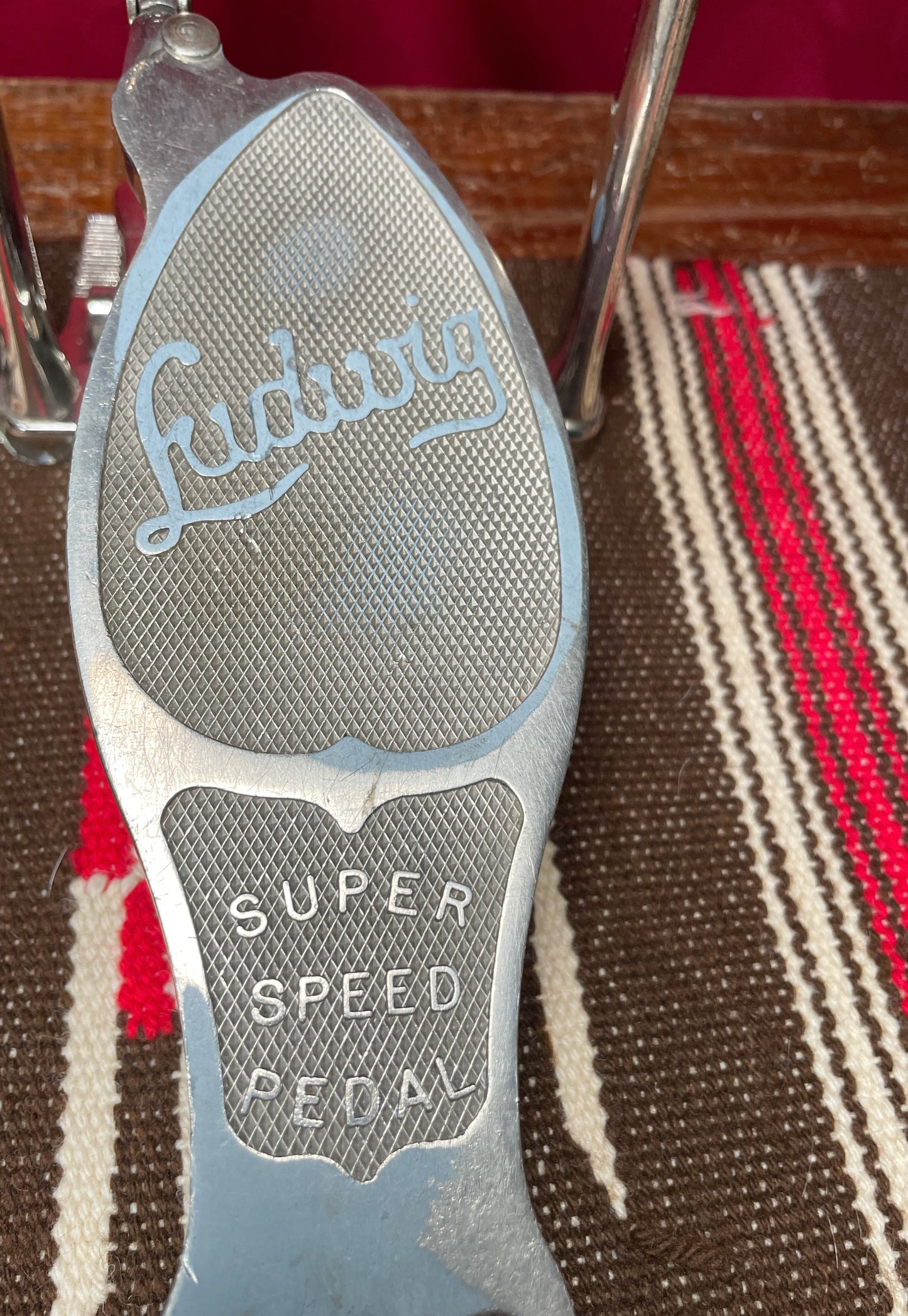 1930s Ludwig No. 309K Super Speed Bass Drum Pedal Chrome Regular Model