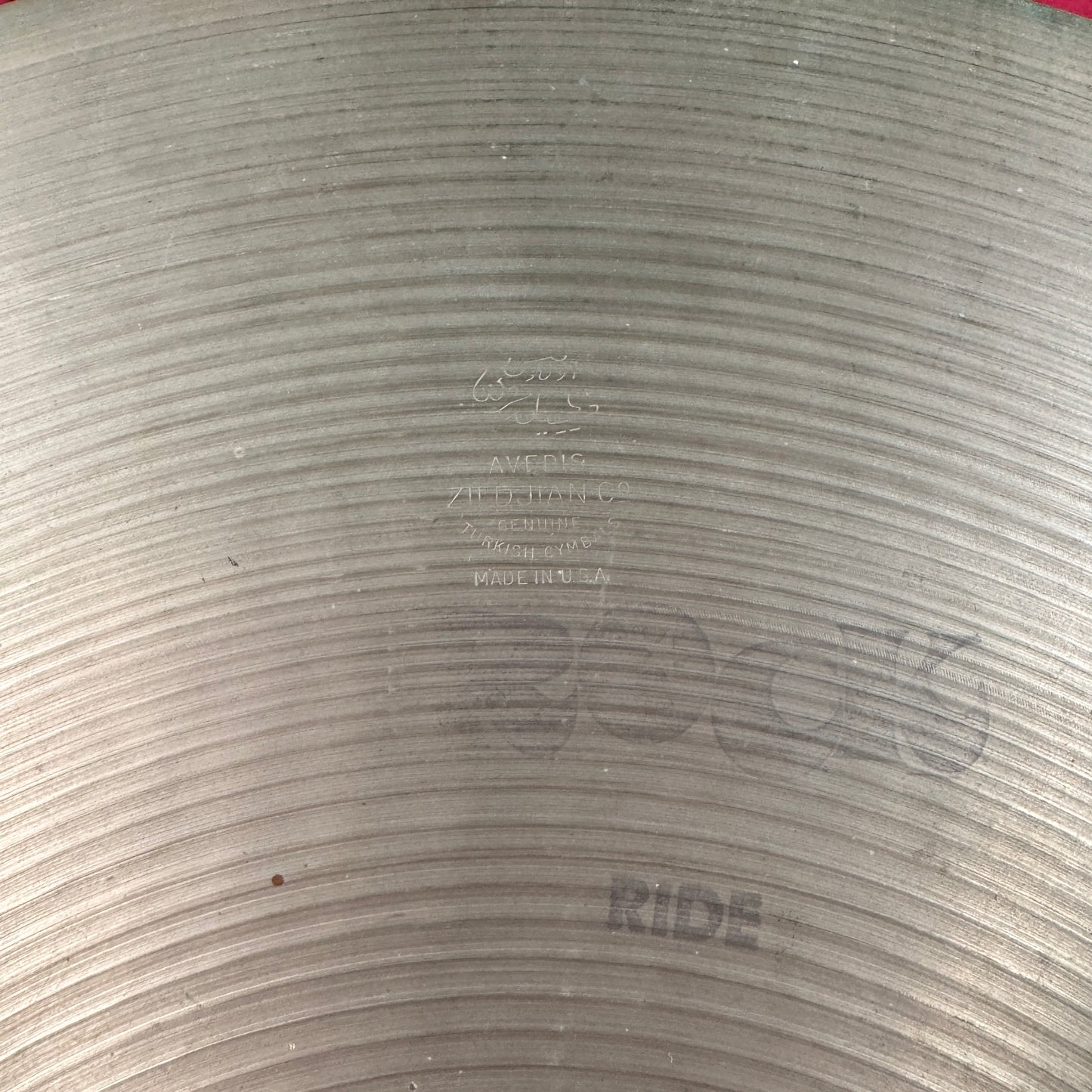 21" Zildjian A 1970s Rock Ride Cymbal 2822g *Video Demo*