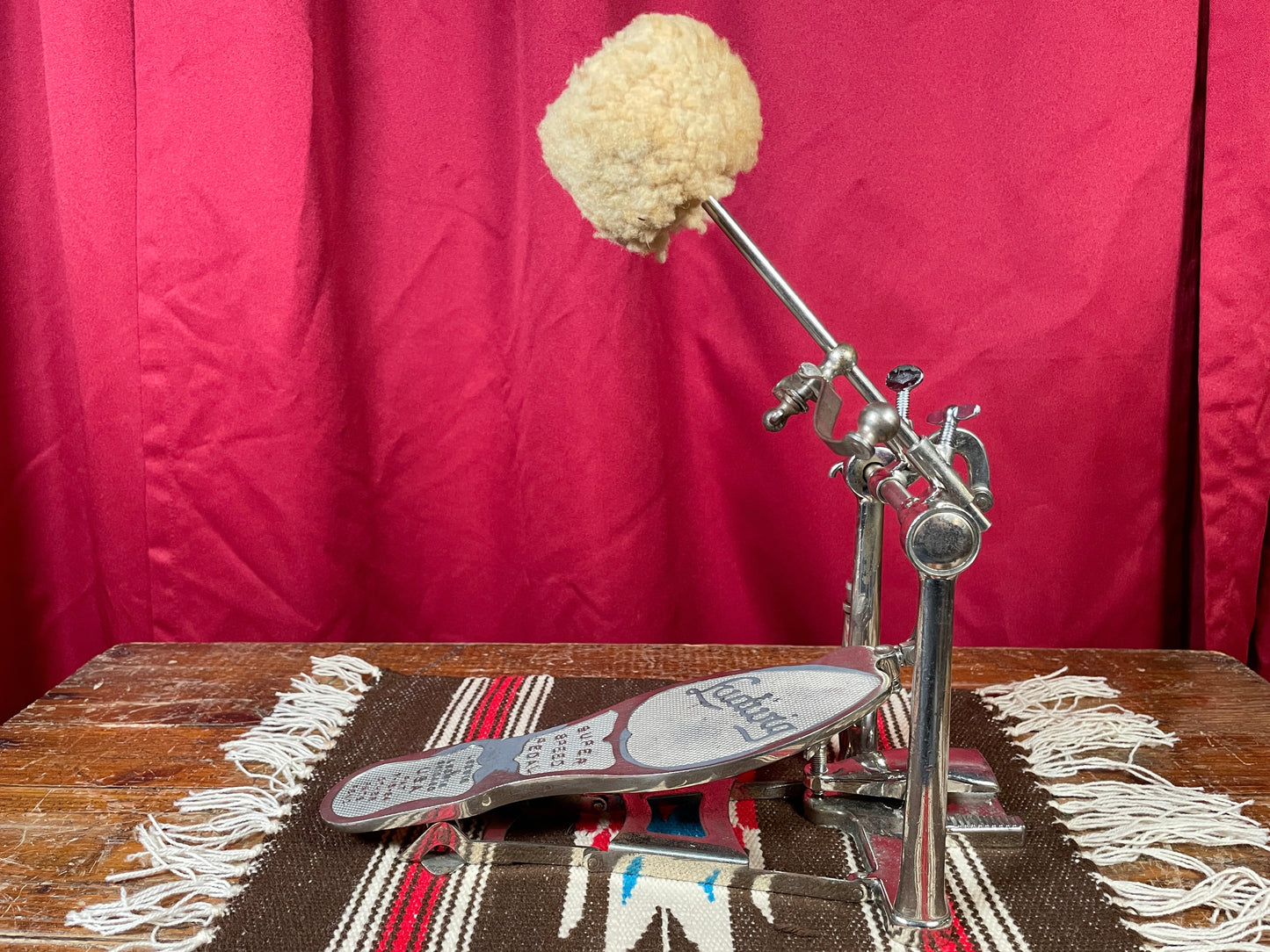 1930s Ludwig No. 309K Super Speed Bass Drum Pedal Chrome Regular Model