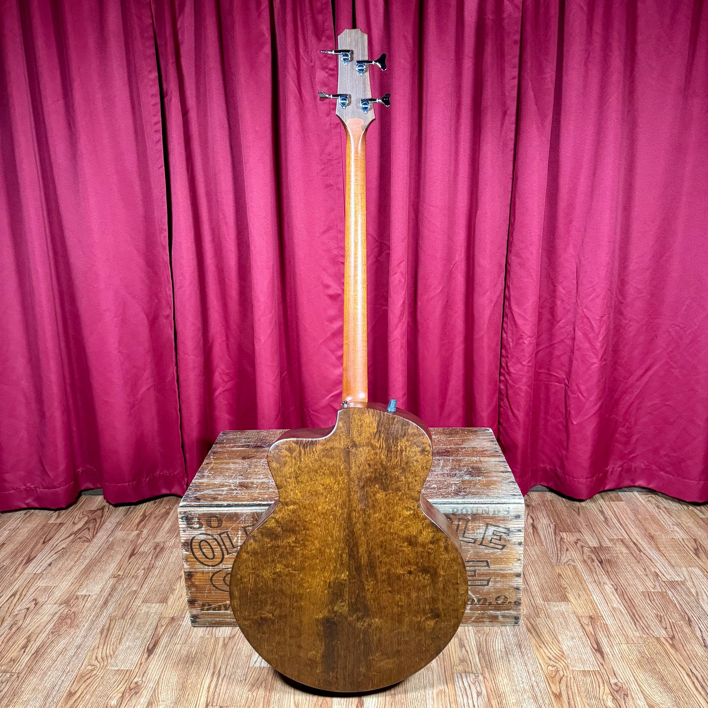1998 Taylor AB-2 Fretless Acoustic Electric Bass Natural w/ Case