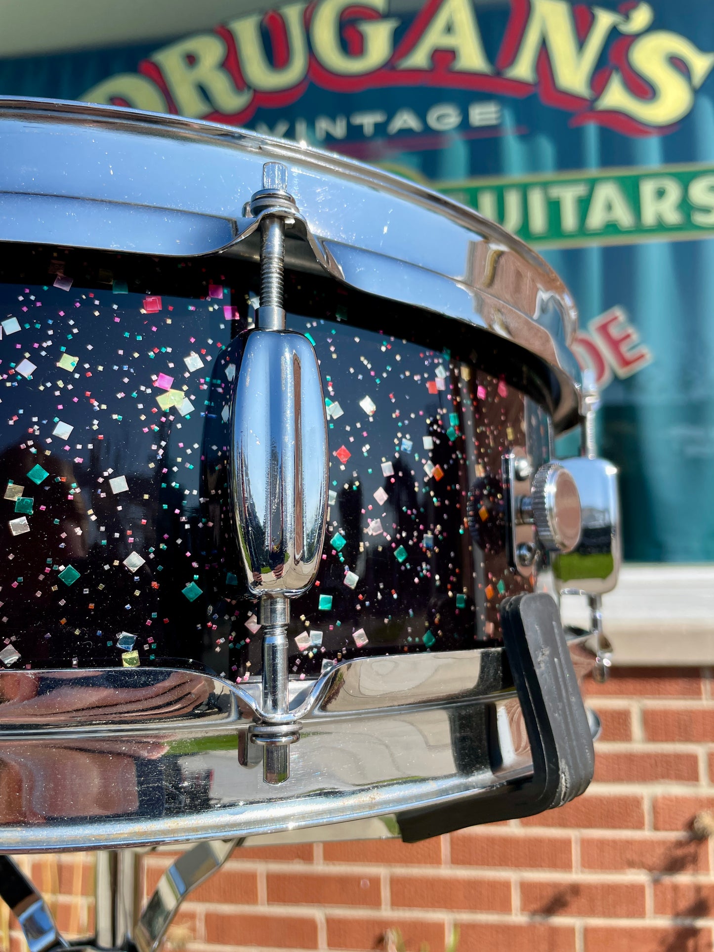 1960s Rogers Spotlight 5x14 Mardi Gras Pearl Cleveland