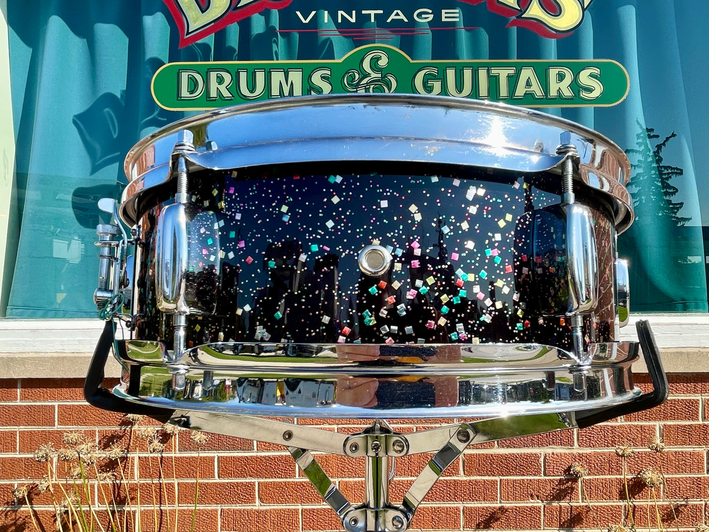 1960s Rogers Spotlight 5x14 Mardi Gras Pearl Cleveland