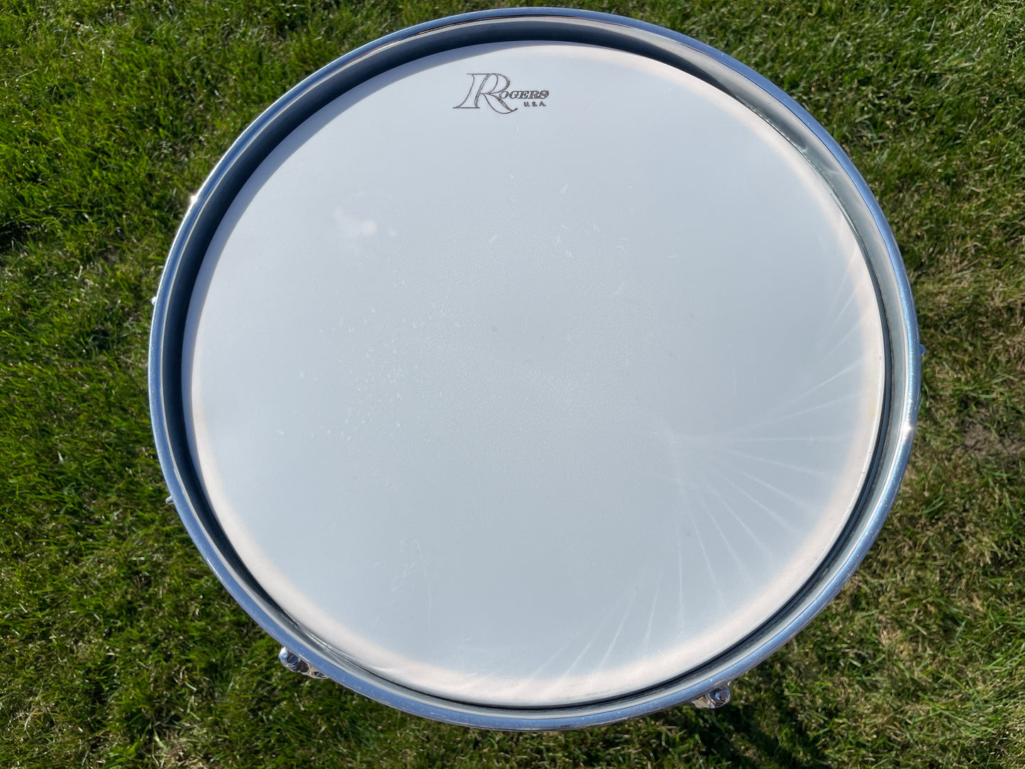 1960s Rogers Spotlight 5x14 Mardi Gras Pearl Cleveland