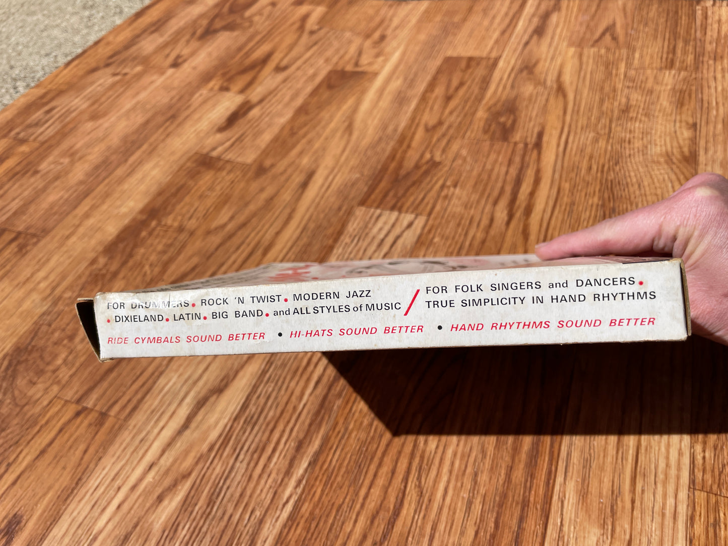 NOS Vintage Original Ralph Kester Ching Ring Hi-Hat Tambourine John Bonham