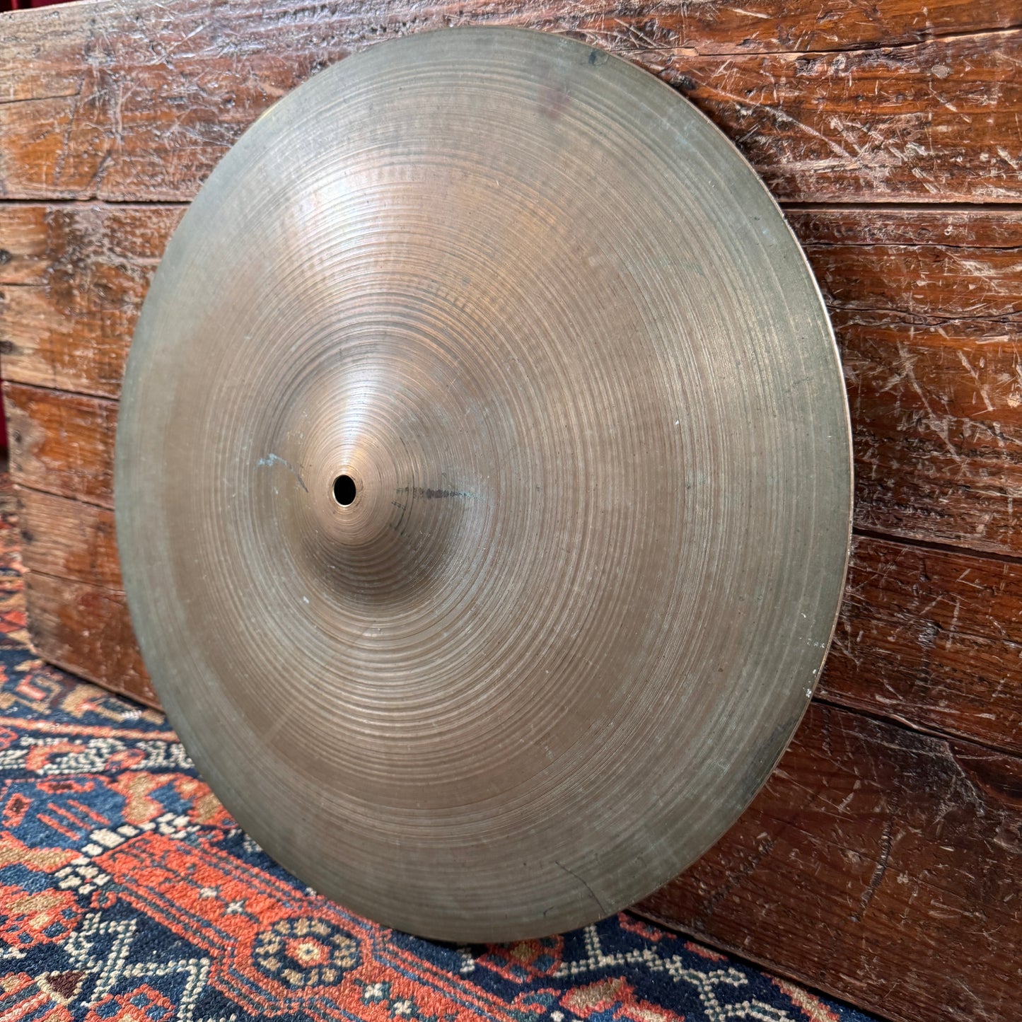 16" Zildjian A 1970s Bottom Hi-Hat / Small Ride Cymbal 1630g *Video Demo*