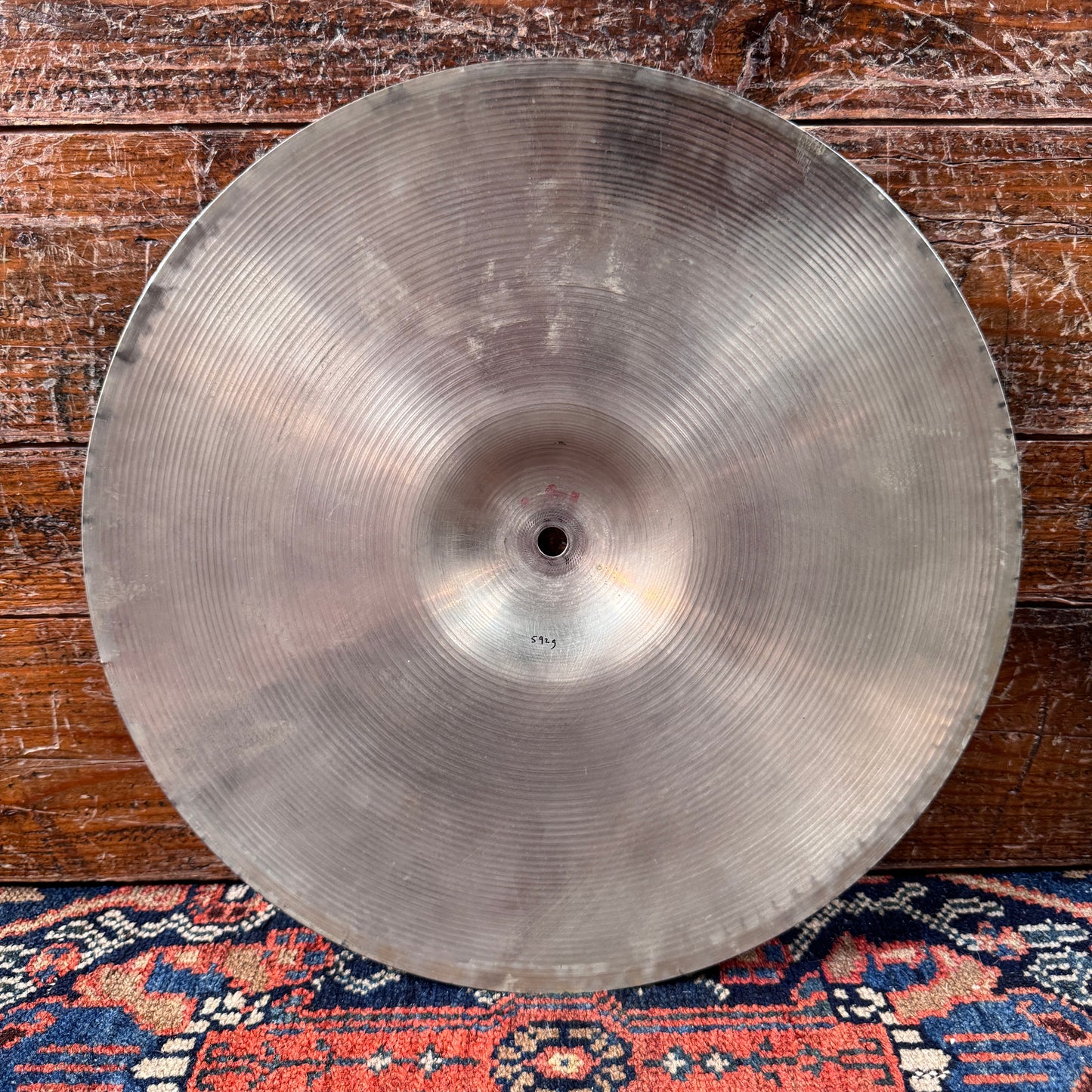14" Paiste 1960s Ludwig Standard Hi-Hat Cymbal Pair 592g/688g *Video Demo*