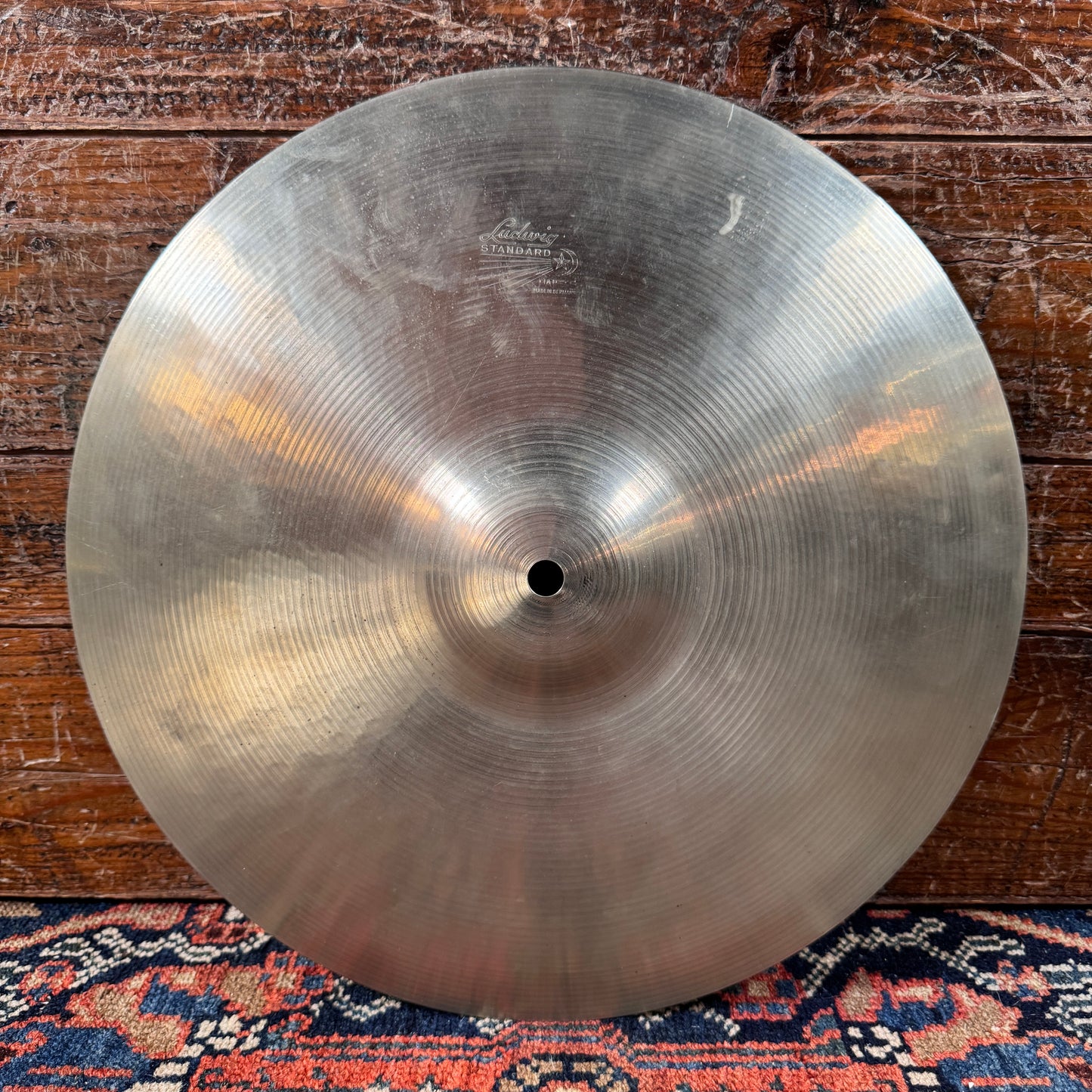 14" Paiste 1960s Ludwig Standard Hi-Hat Cymbal Pair 592g/688g *Video Demo*