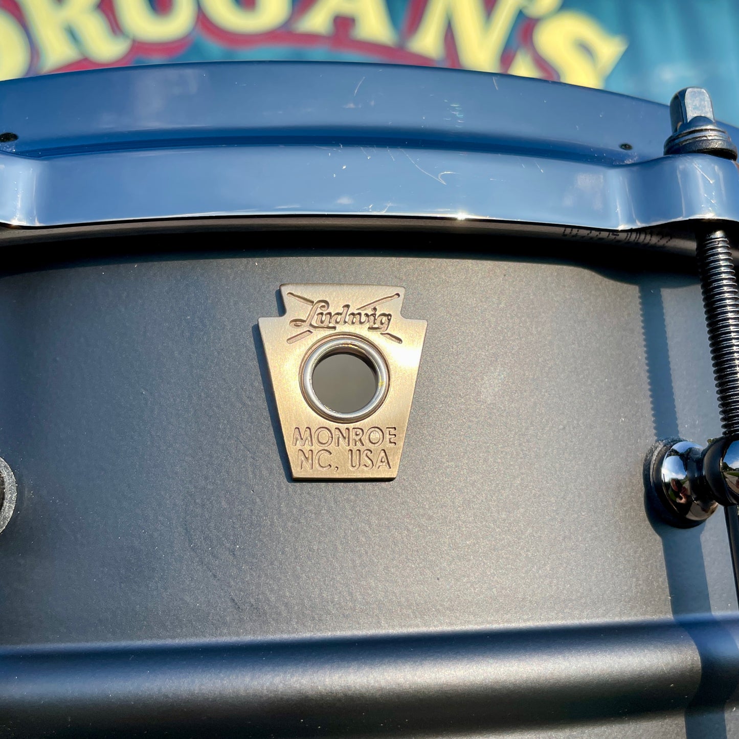 Ludwig Blackest Beauty 6.5x14 Snare Drum Limited Edition Black Beauty