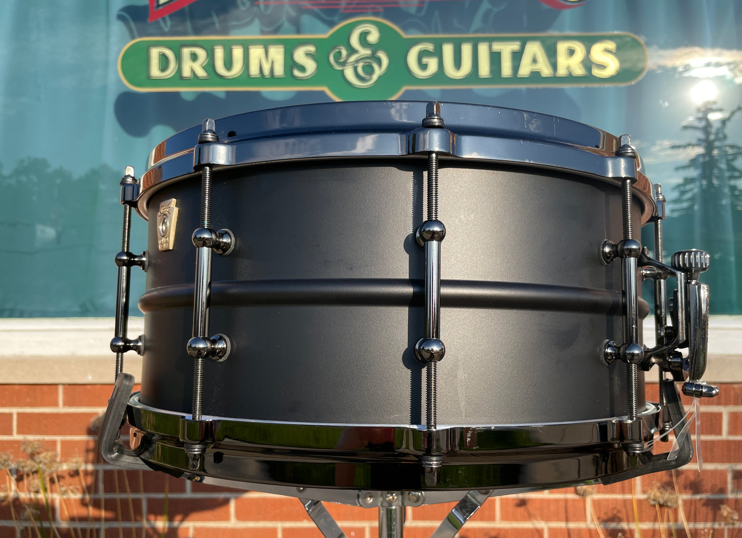 Ludwig Blackest Beauty 6.5x14 Snare Drum Limited Edition Black Beauty