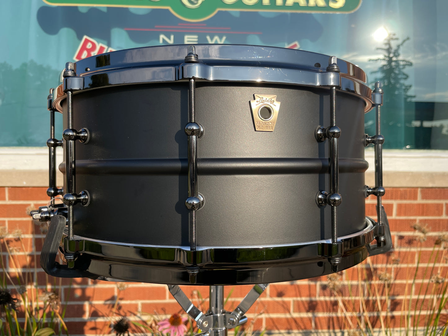 Ludwig Blackest Beauty 6.5x14 Snare Drum Limited Edition Black Beauty