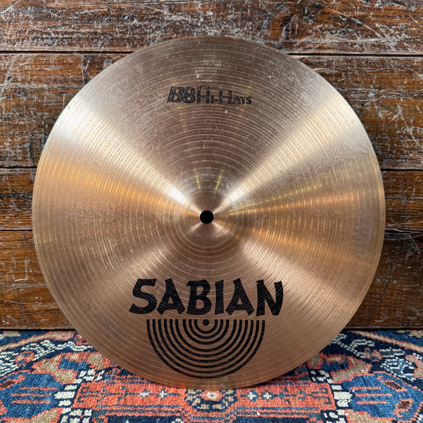 14" Sabian B8 Hi-Hat Cymbal Pair 976g/1182g *Video Demo*