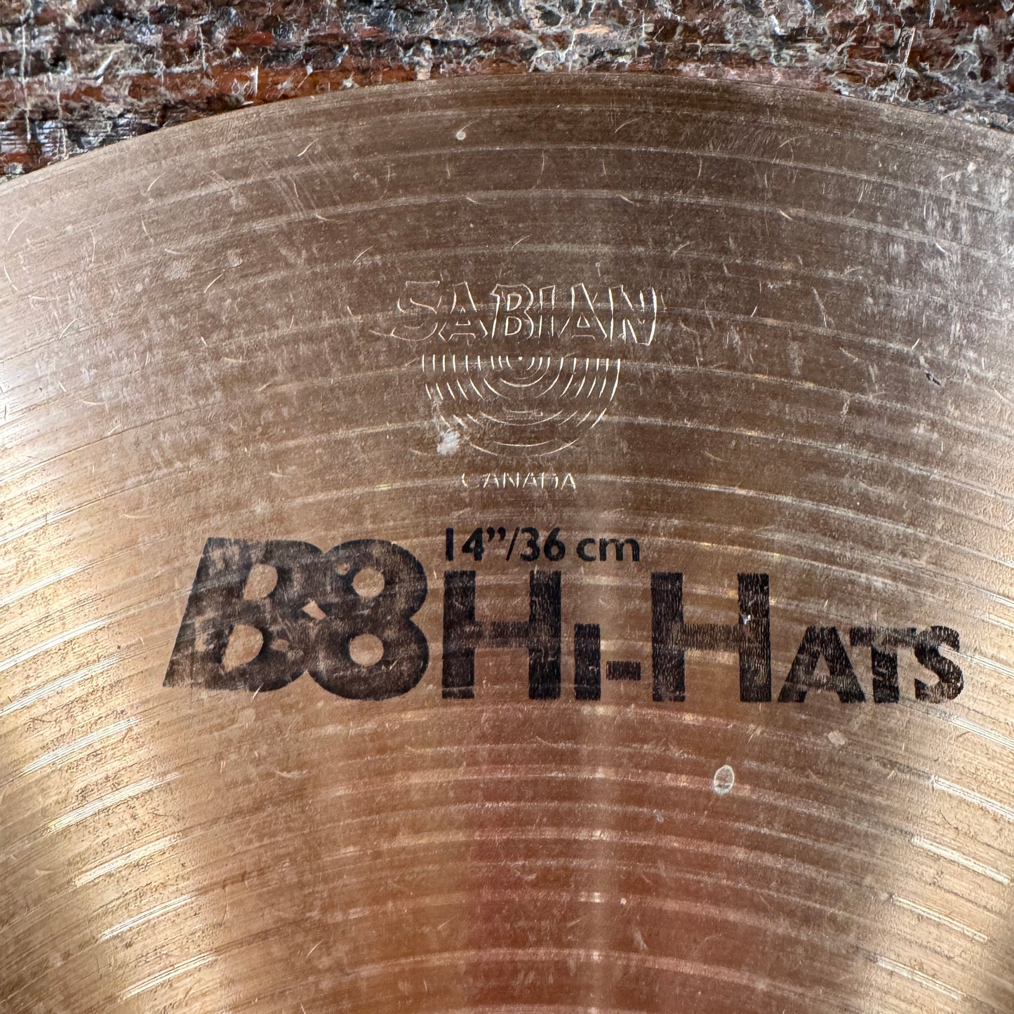 14" Sabian B8 Hi-Hat Cymbal Pair 976g/1182g *Video Demo*